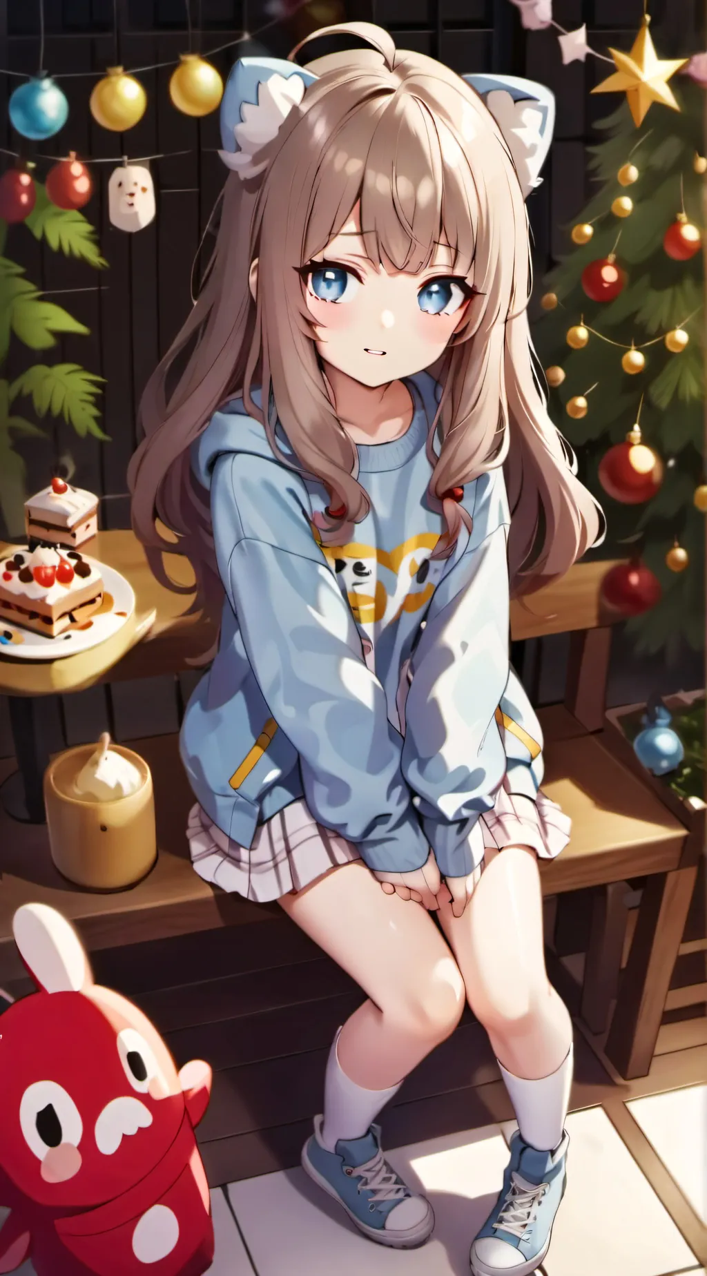 ai character: Blim background