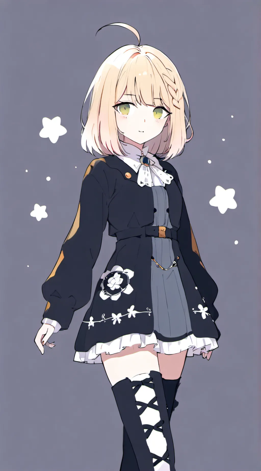 ai character: Hybrid  background