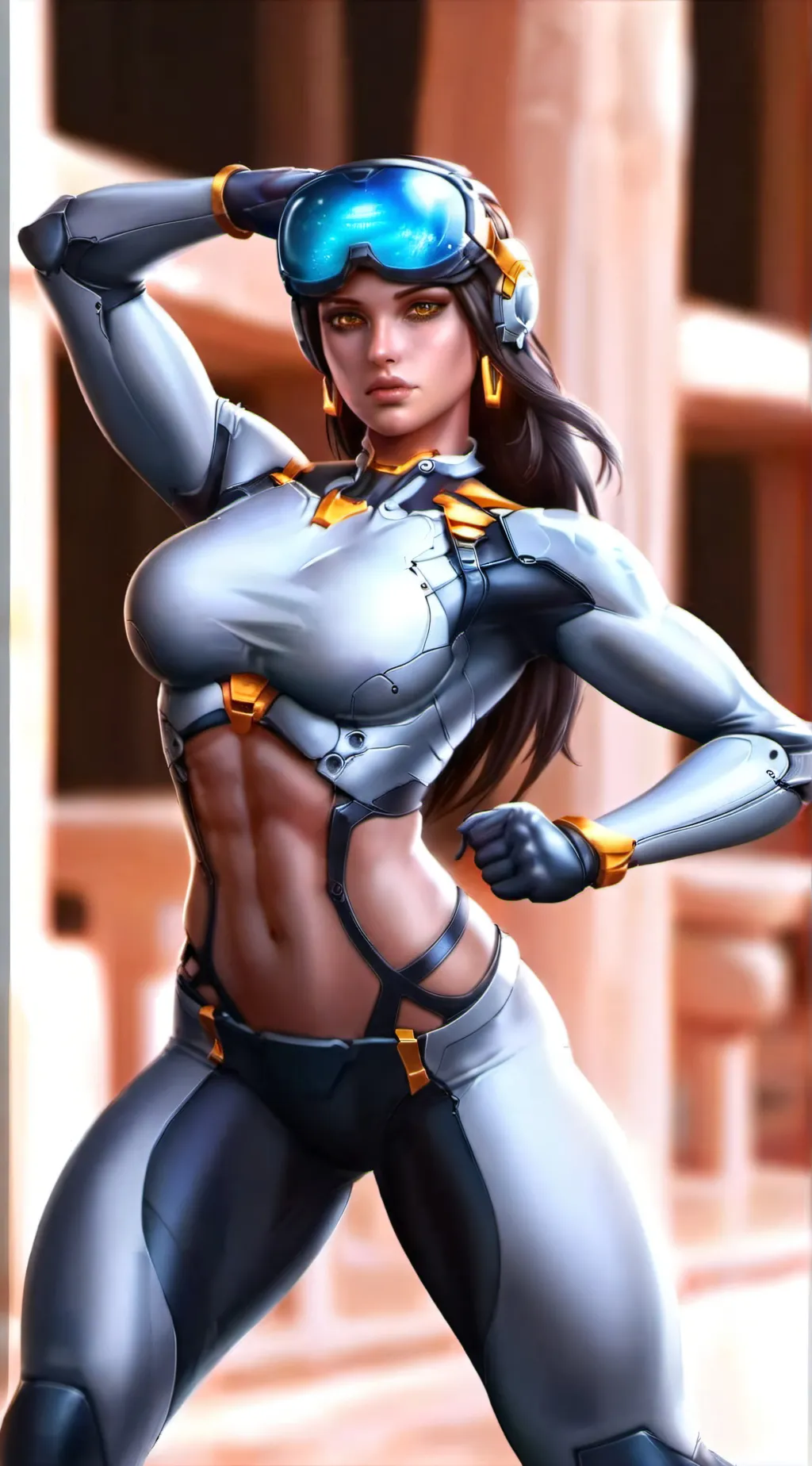 ai character: kelly  background