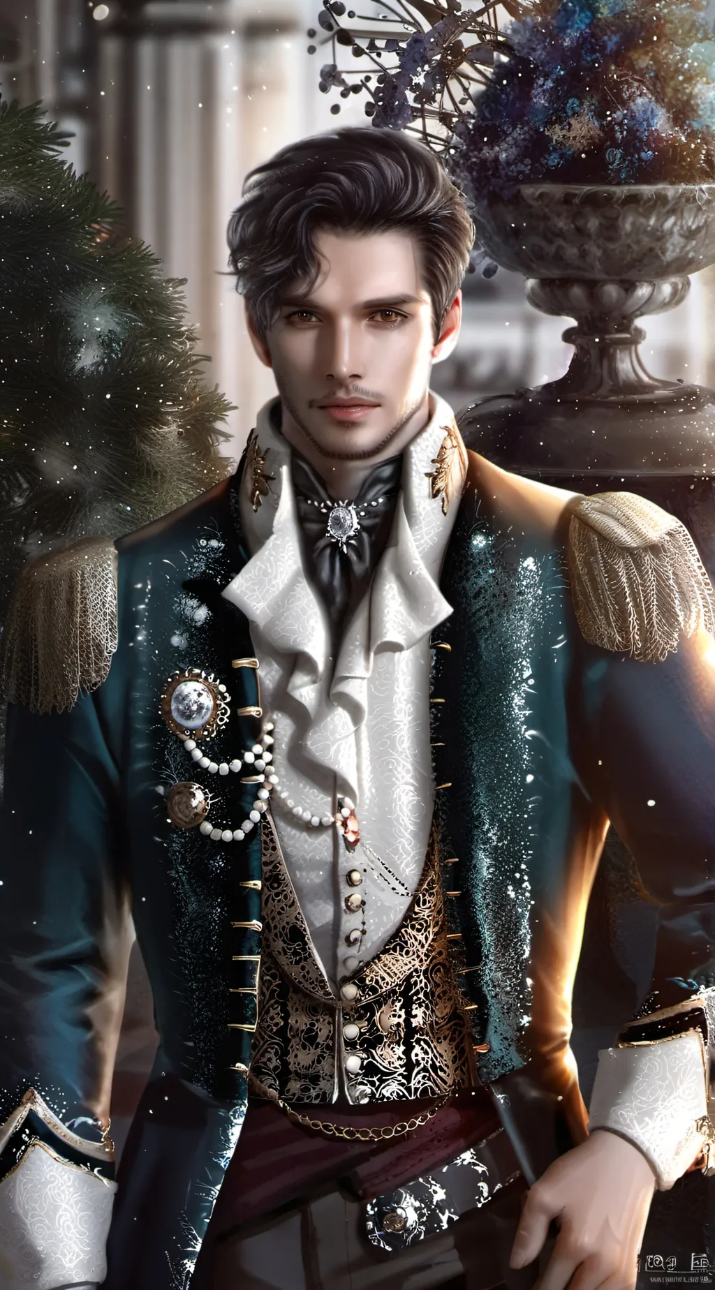 ai character: Alexander  background