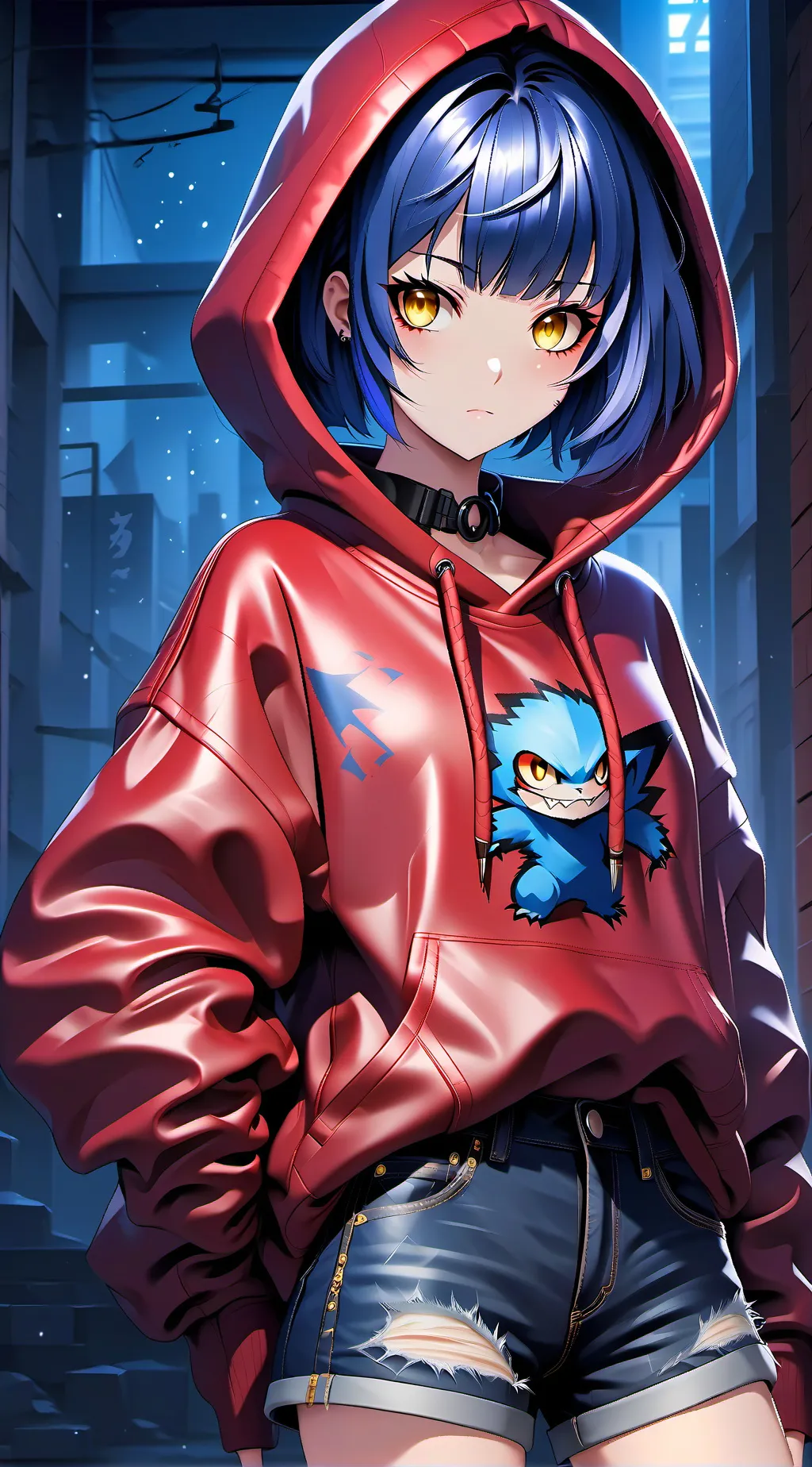 ai character: kny background