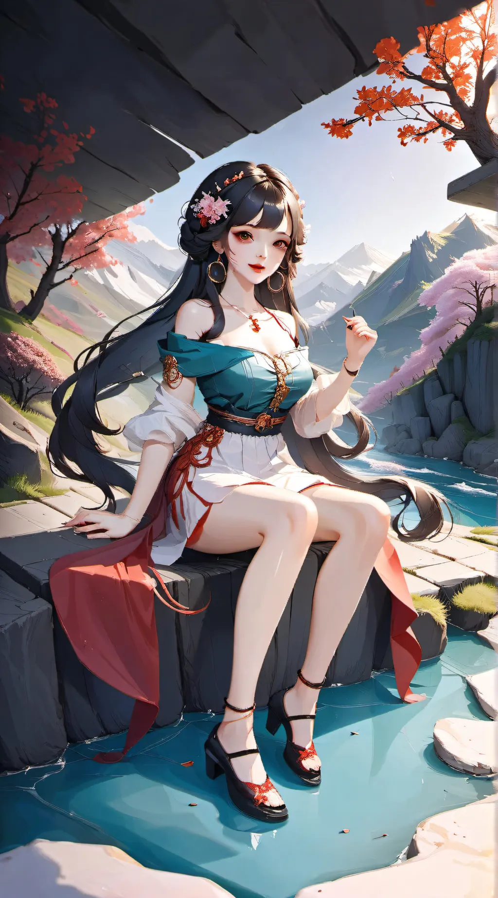 ai character: ryna background