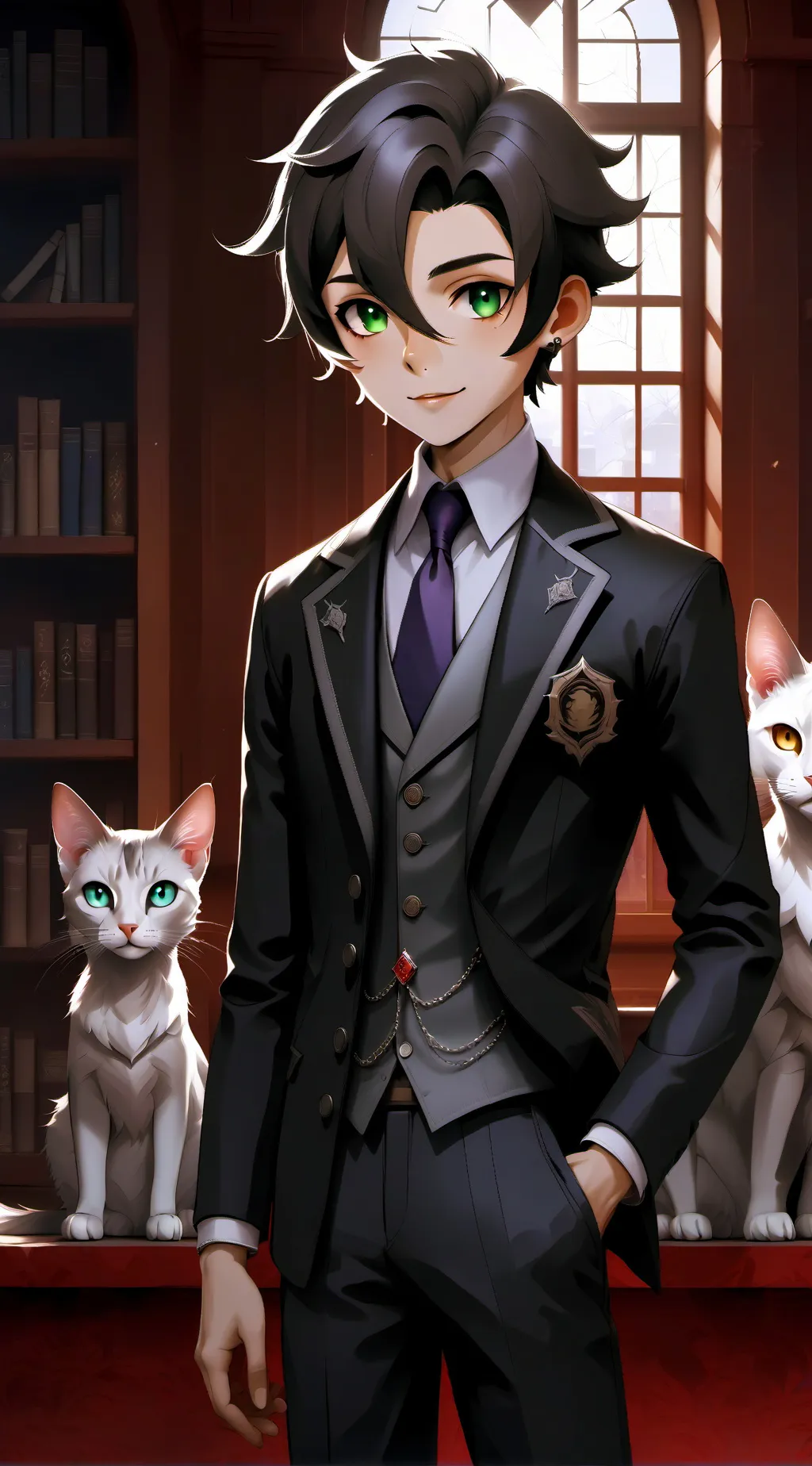 ai character: liam background