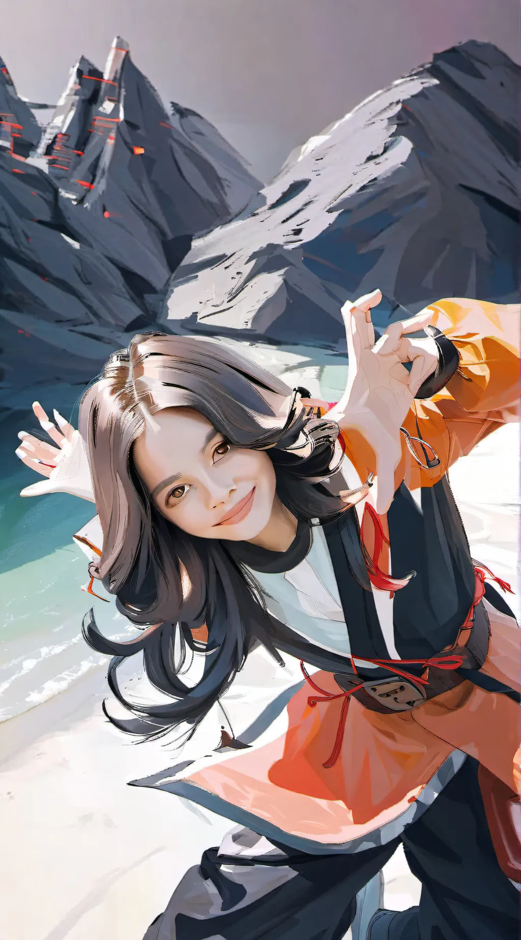 ai character: ella background