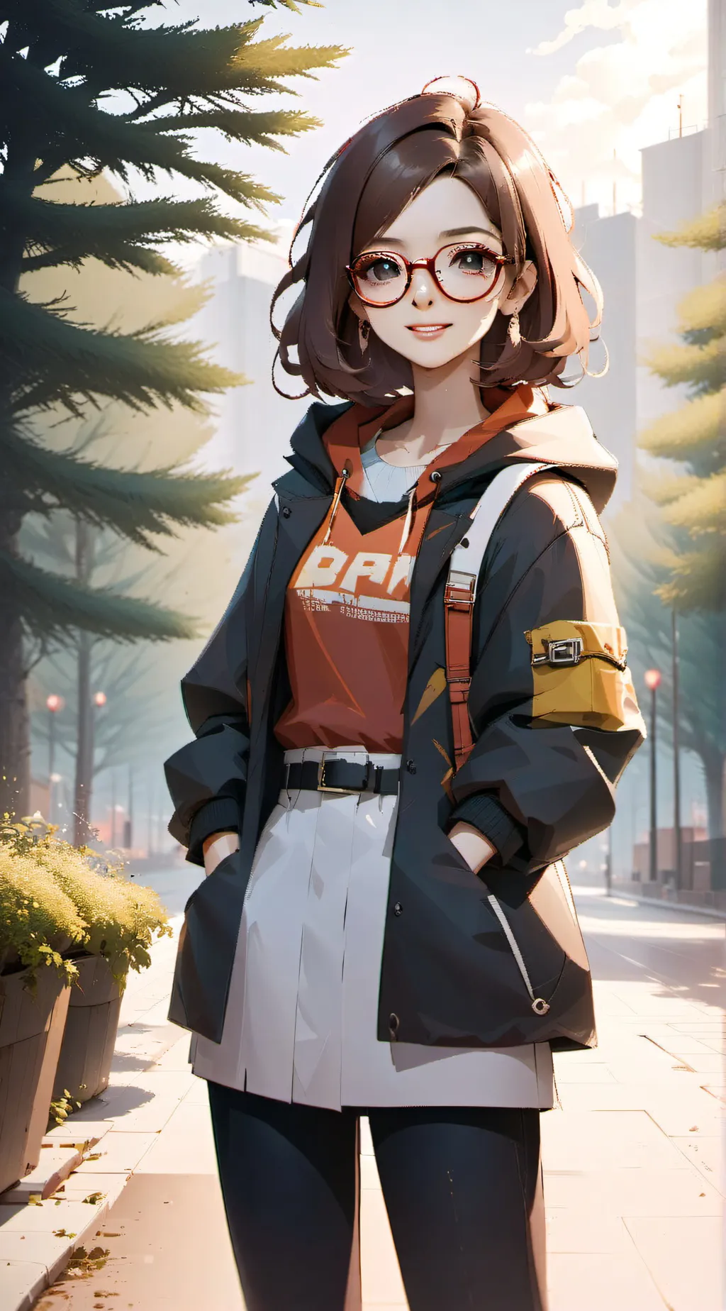 ai character: megan background