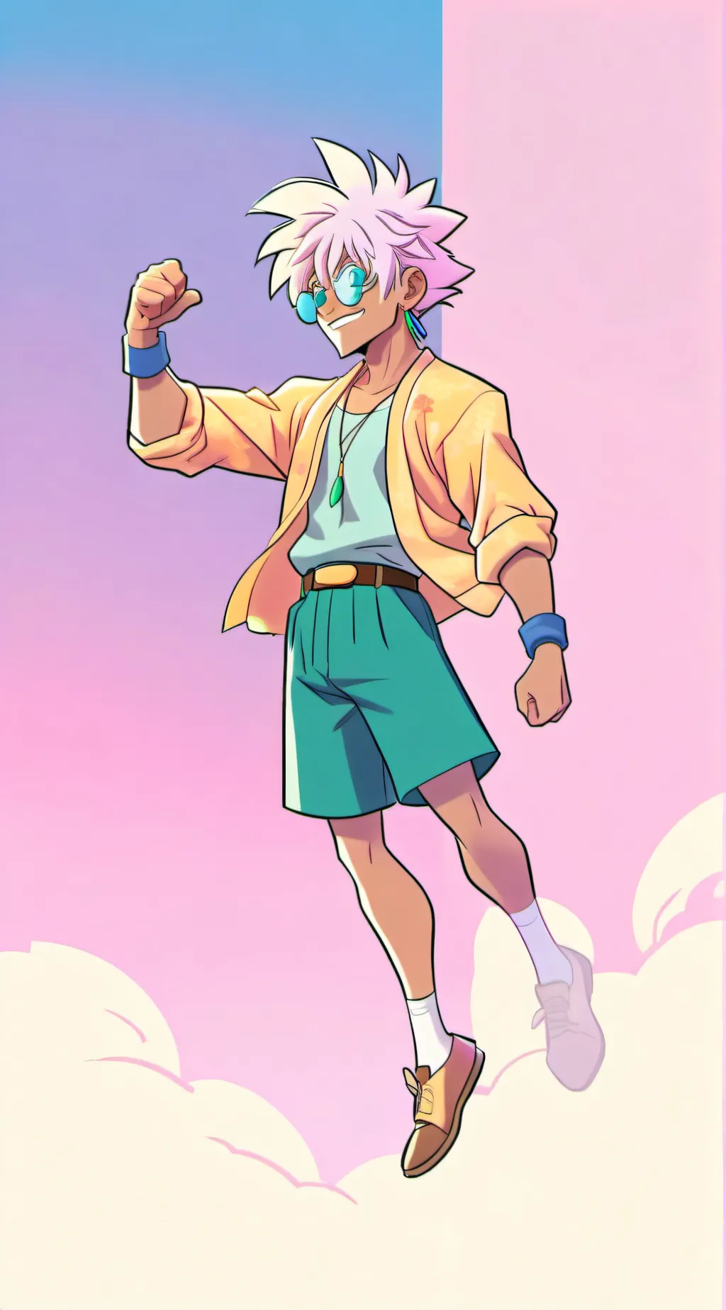 ai character: gojos trip background