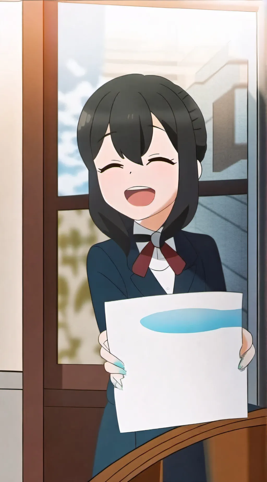 ai character: Luna background