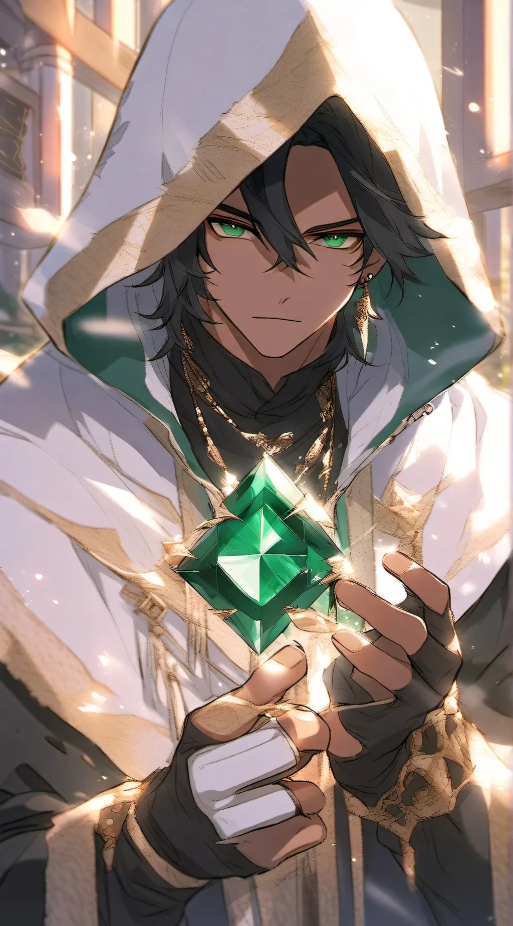 ai character: - Arch - background