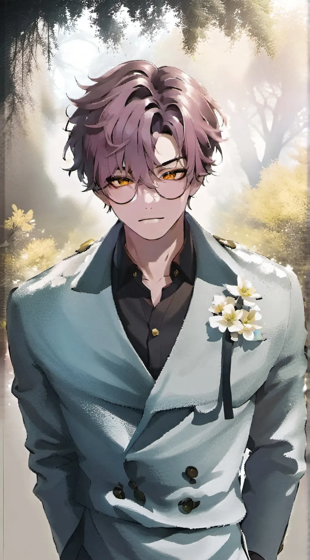 ai character: Leo background