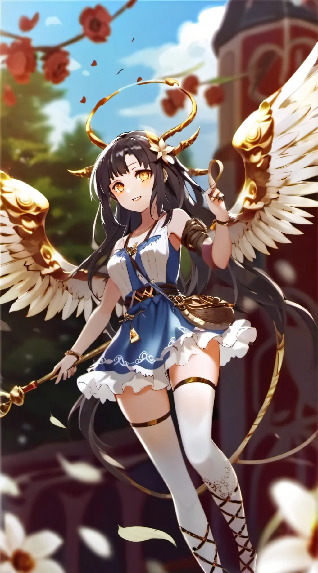 ai character: Kourtney  background