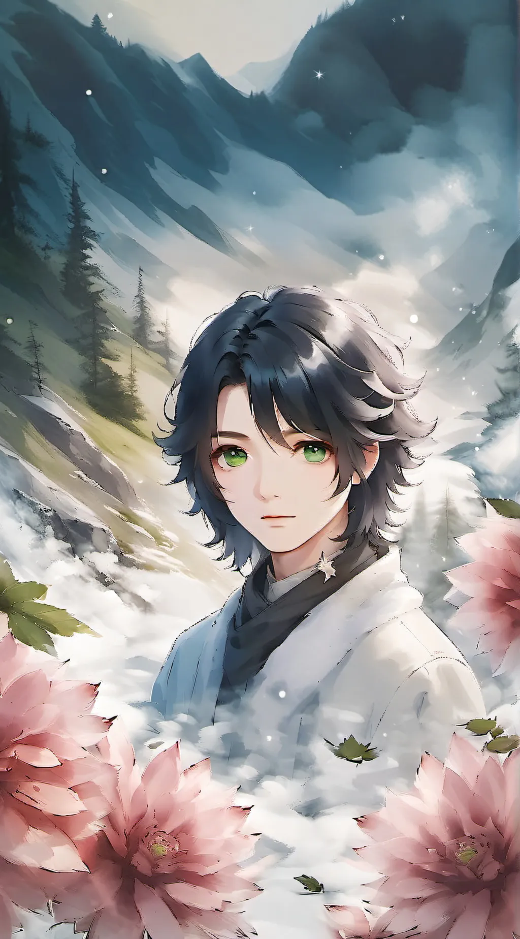 ai character: Alexander  background