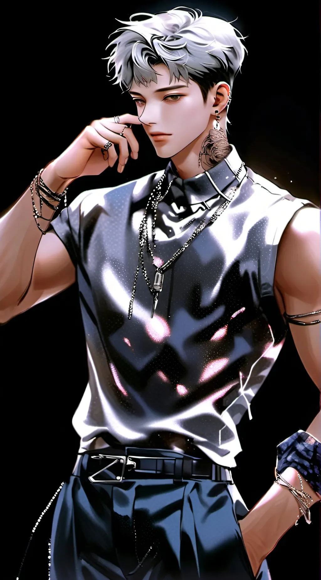 ai character: Gianmaria  background