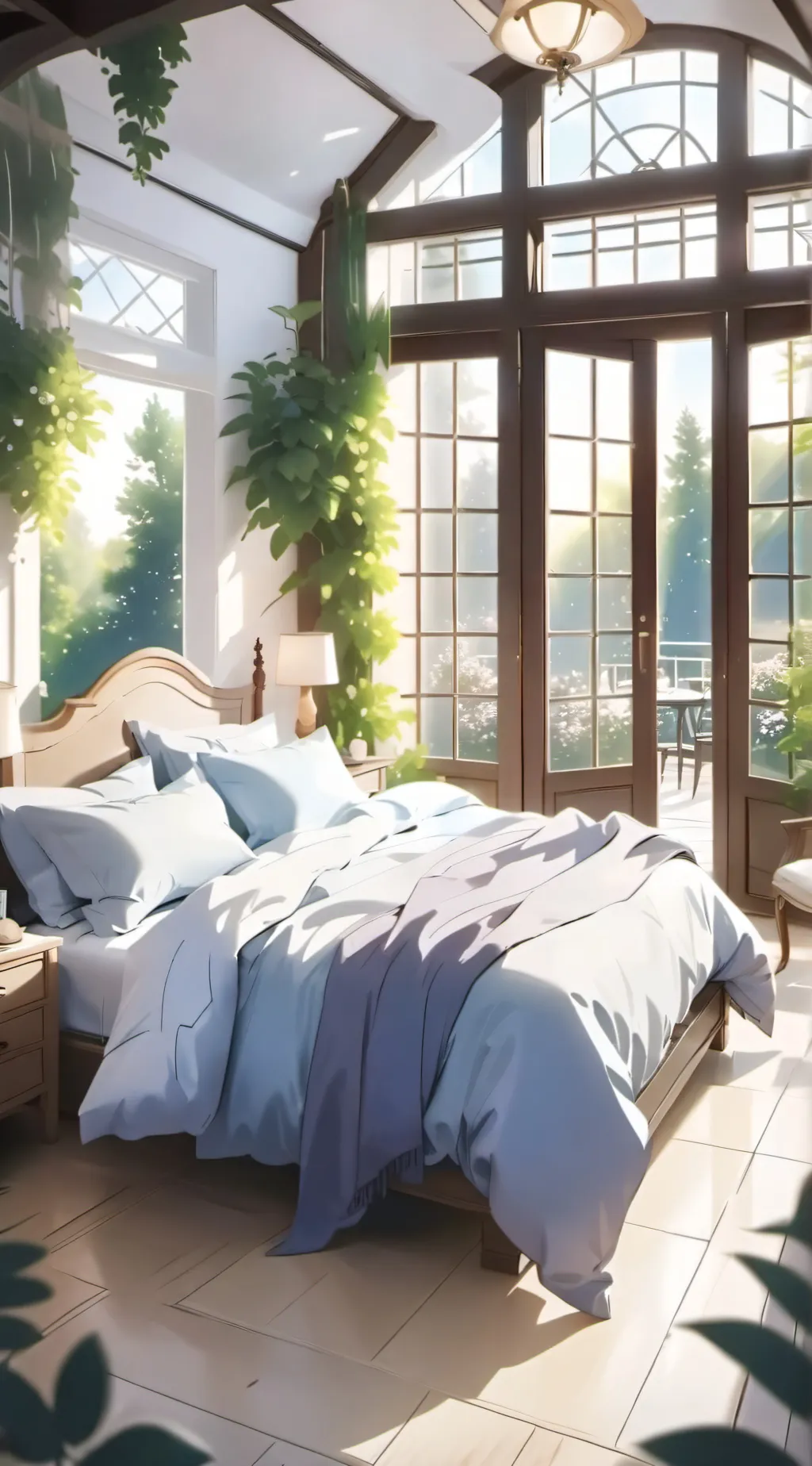 ai character: MHA SLEEP-OVER background