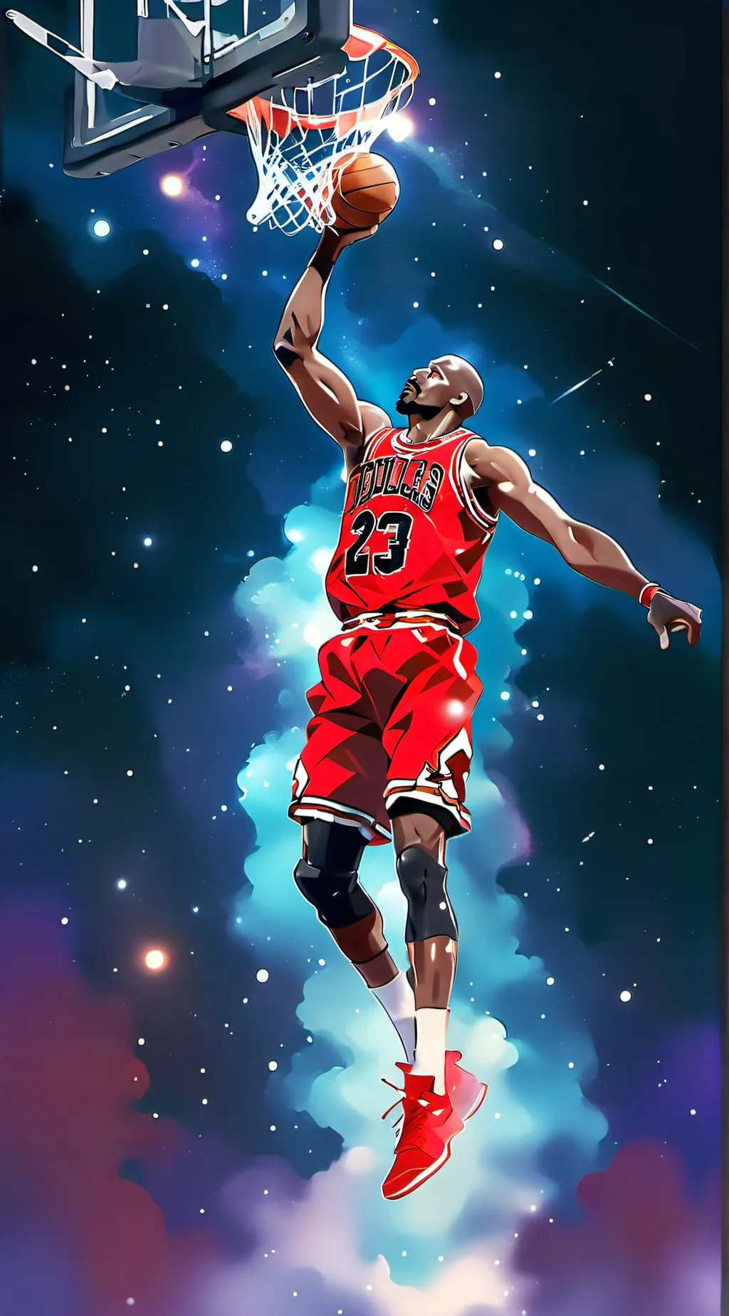 ai character: Michael Jordan background