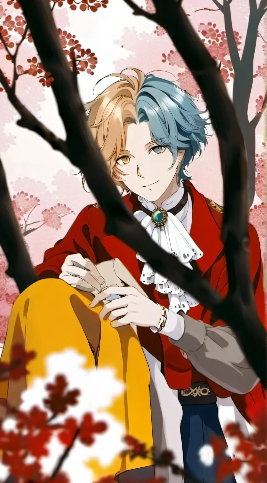 ai character: Demon slayer  background