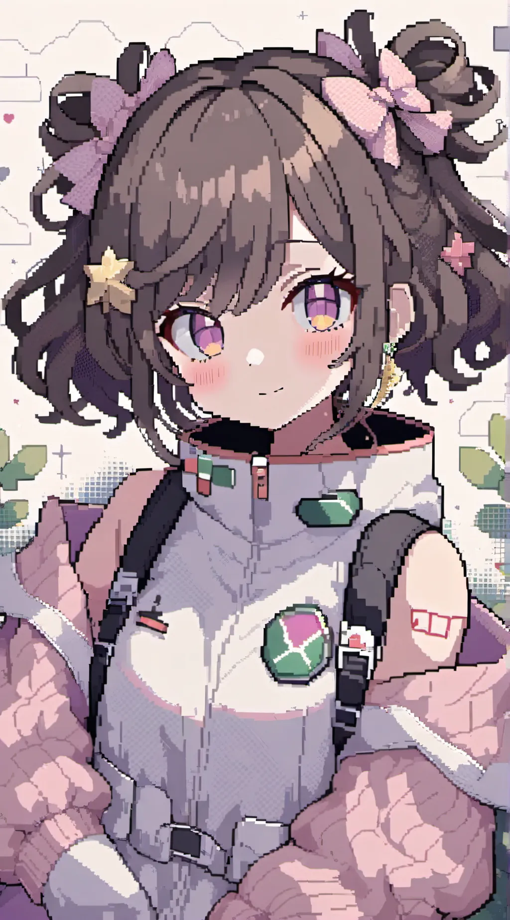 ai character: ochaco background