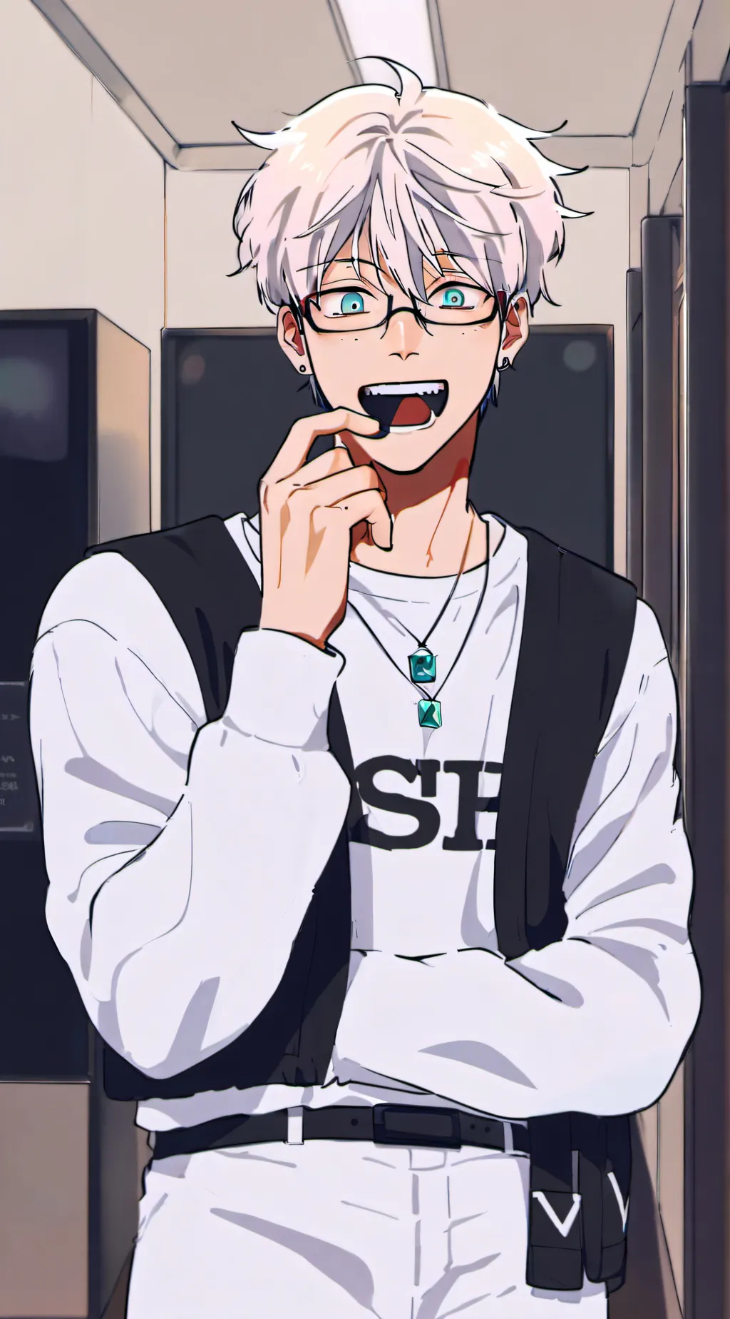 ai character: *🖤-Kev-🖤* background