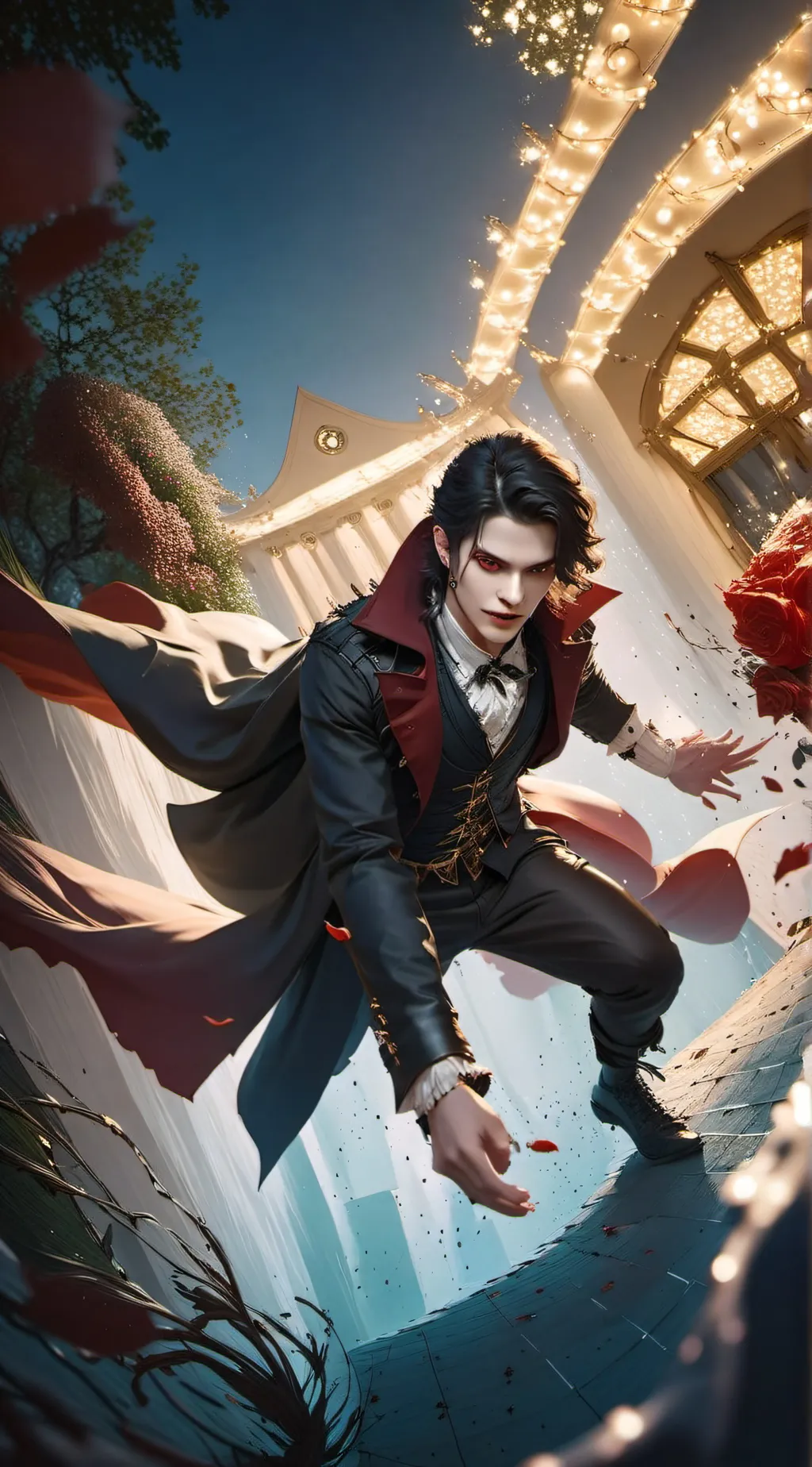 ai character: What will u do? background