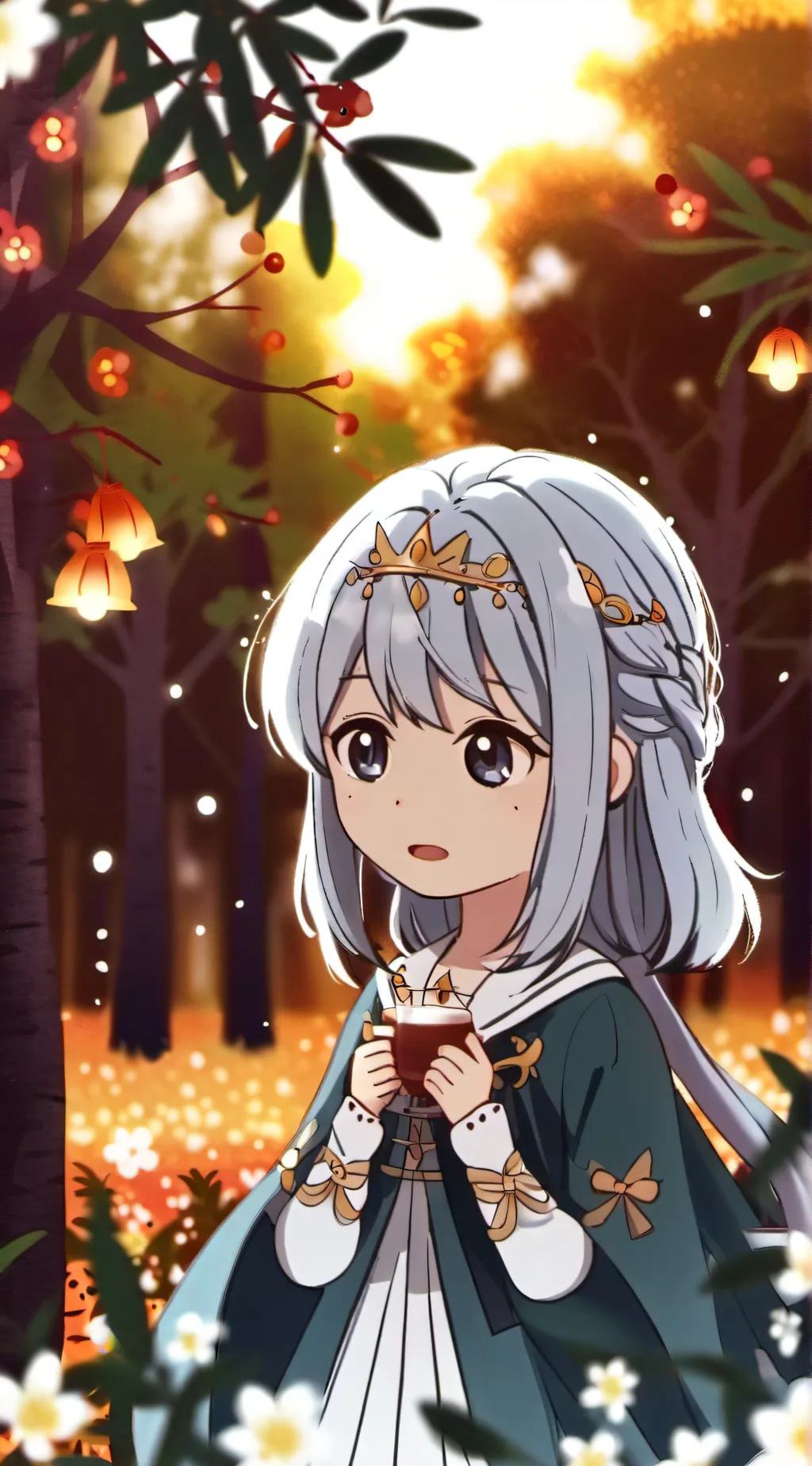 ai character: Ashley 💙💄 background