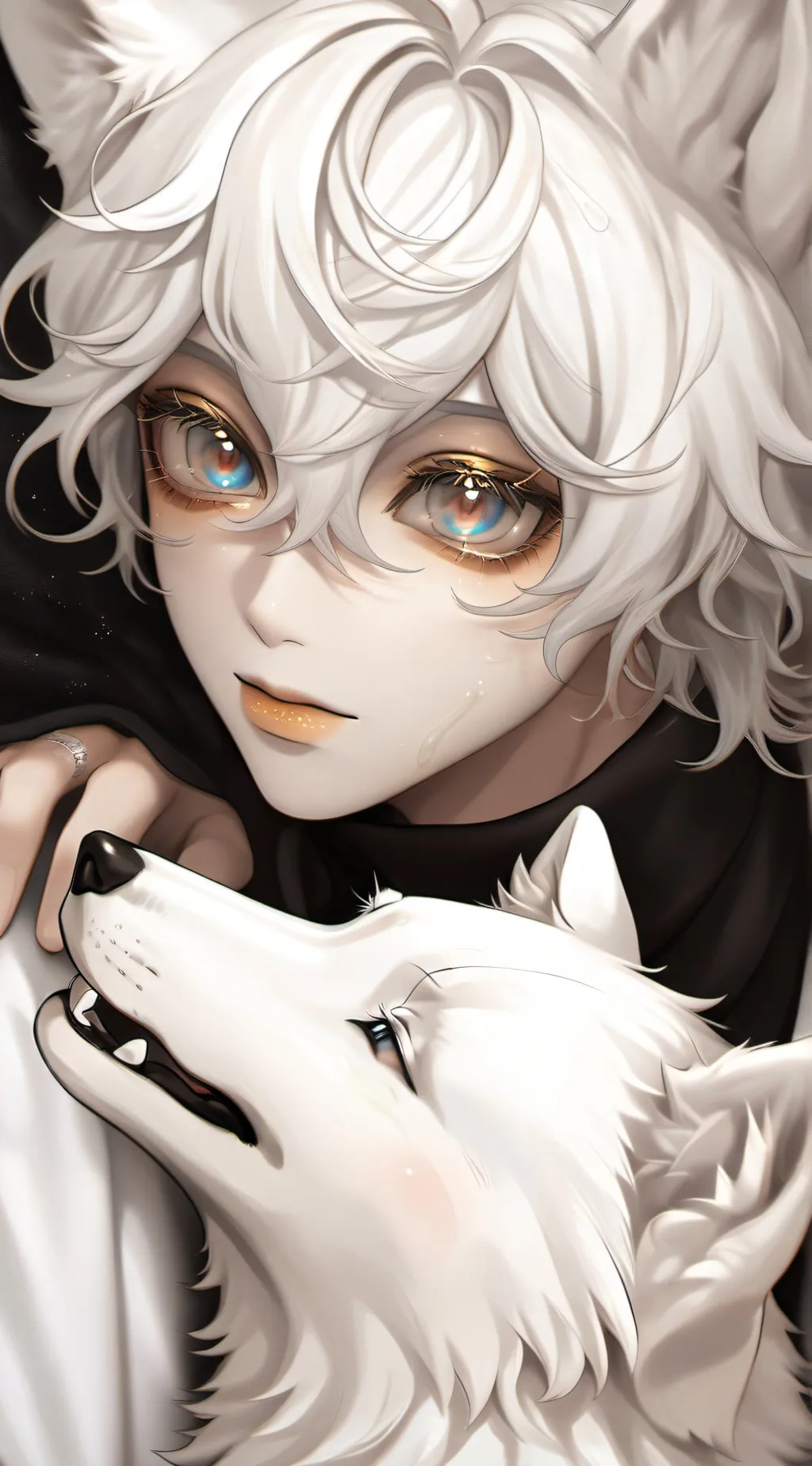 ai character: the furryinfection background