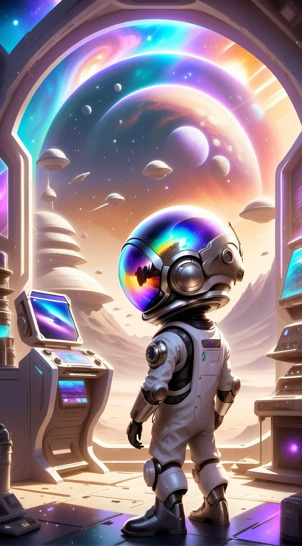 ai character: Galactic Gigoloade background