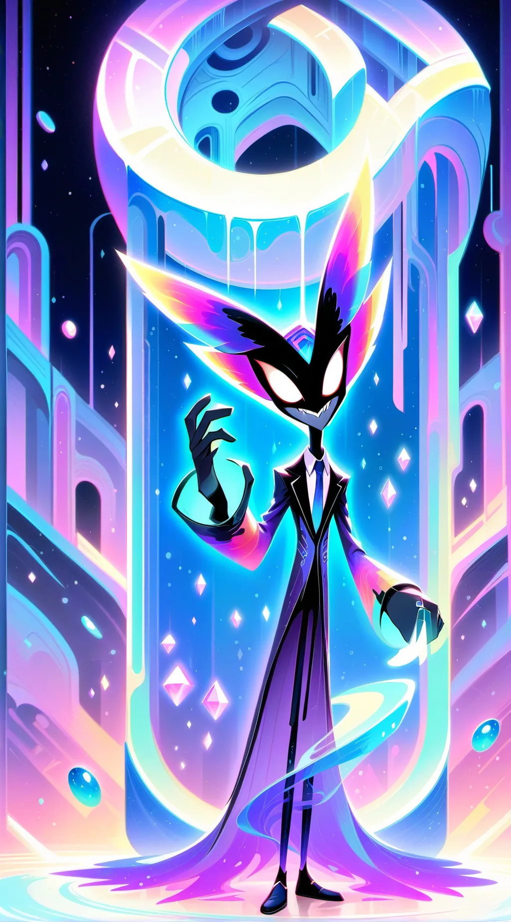 ai character: hazbin hotel background