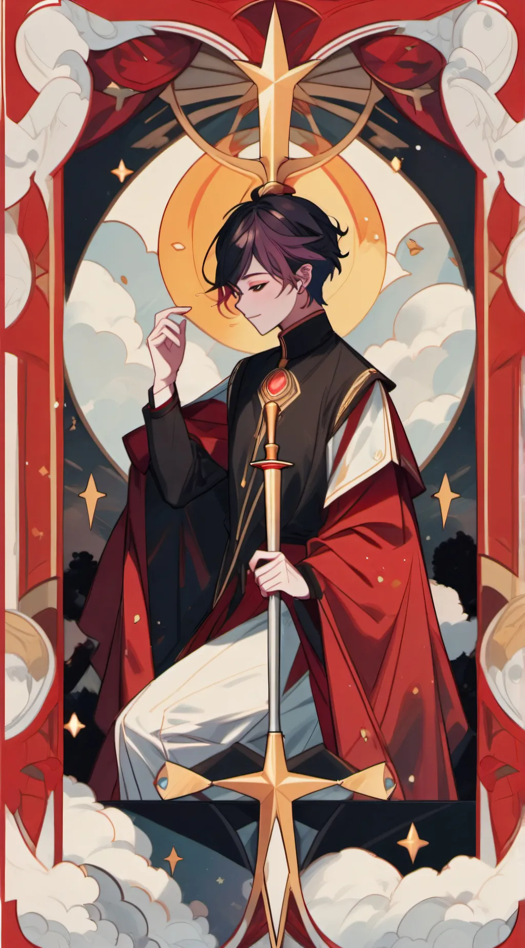 ai character:  :3 Amon King background