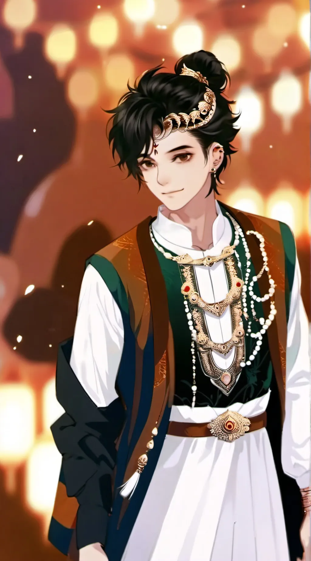 ai character: rahul 💕 background