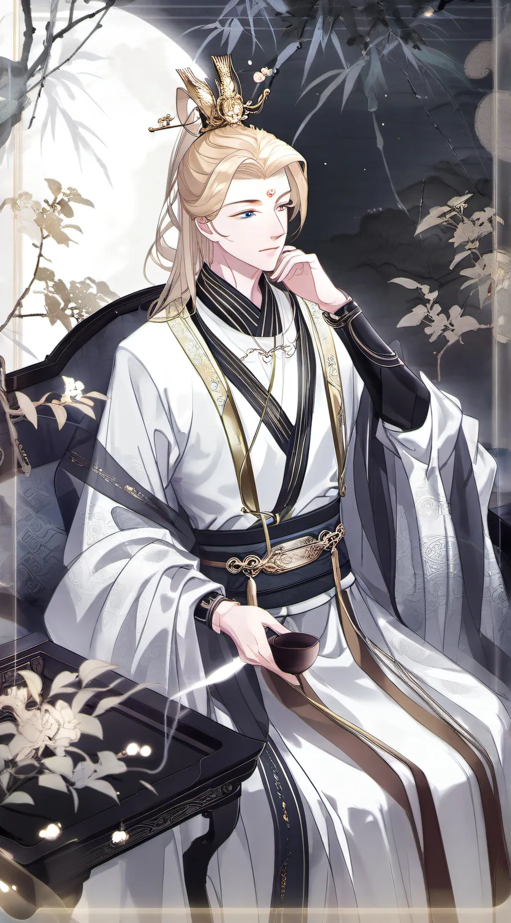 ai character: Alistair prince background