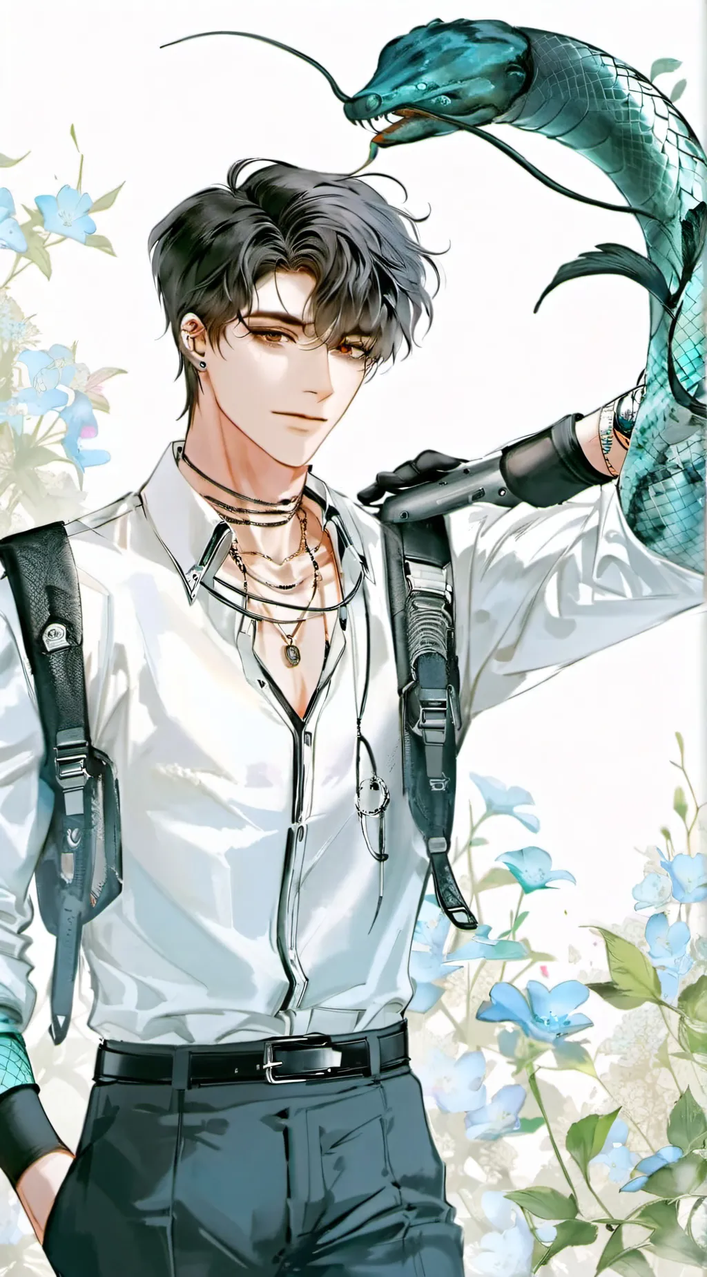 ai character: Axel background