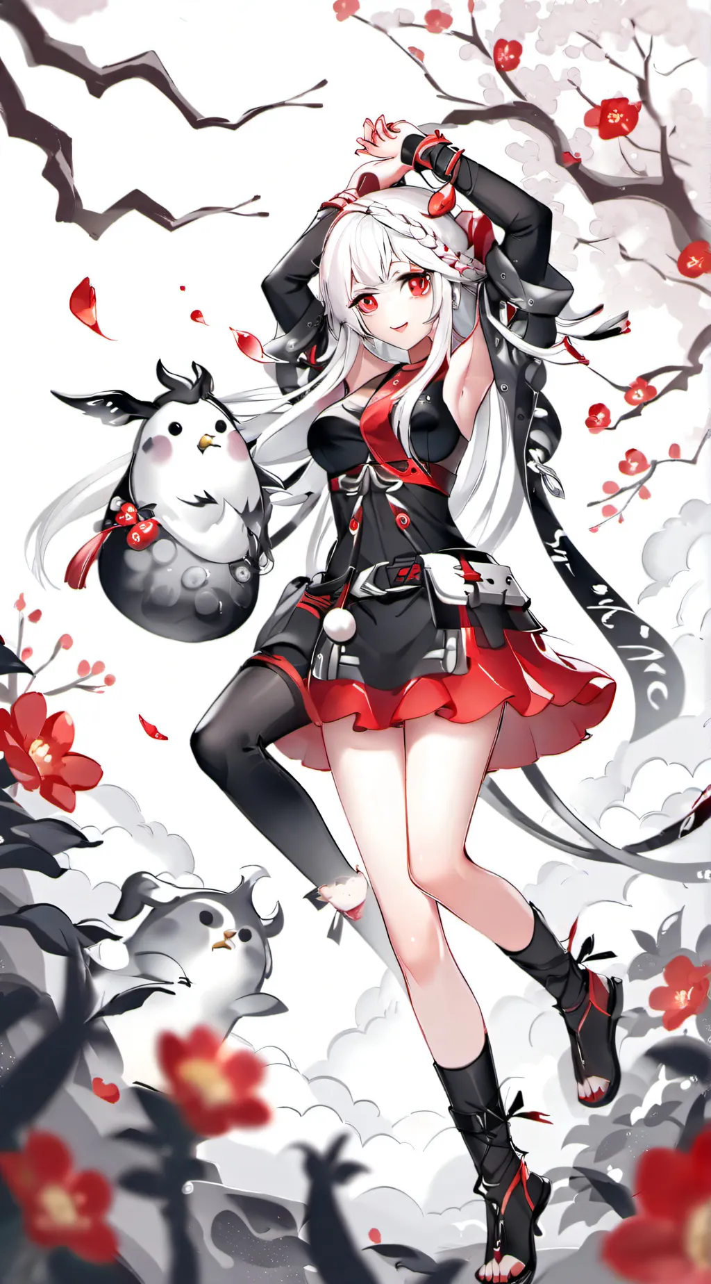 ai character: MHA come to MHS background