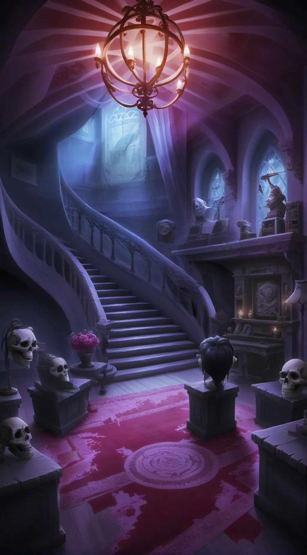 ai character: Haikyuu haunted🏡 background