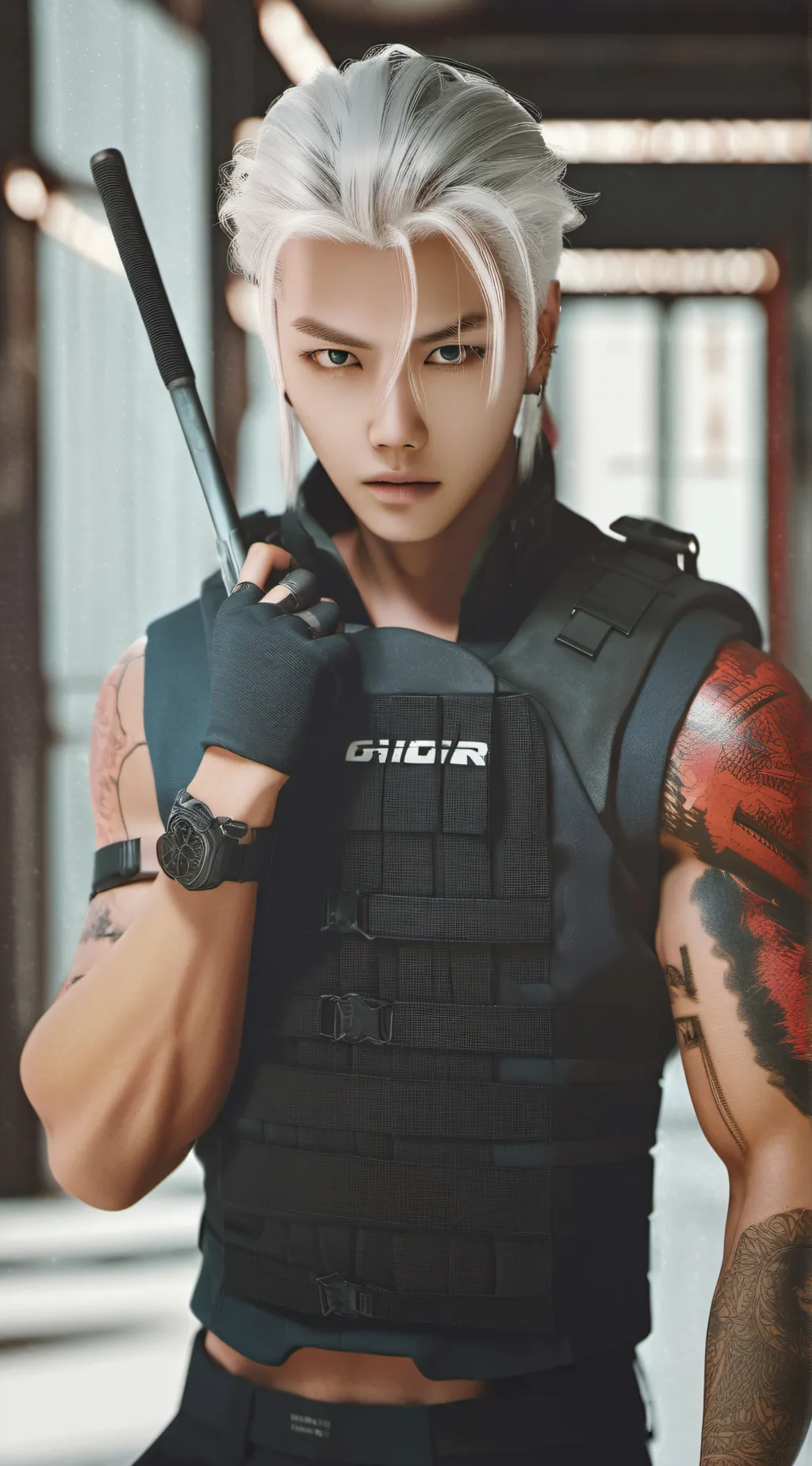 ai character: Dax background