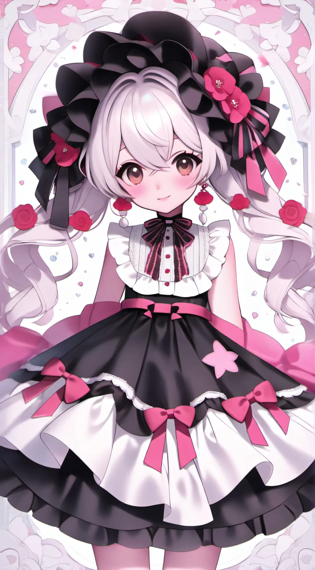 ai character: E girl background