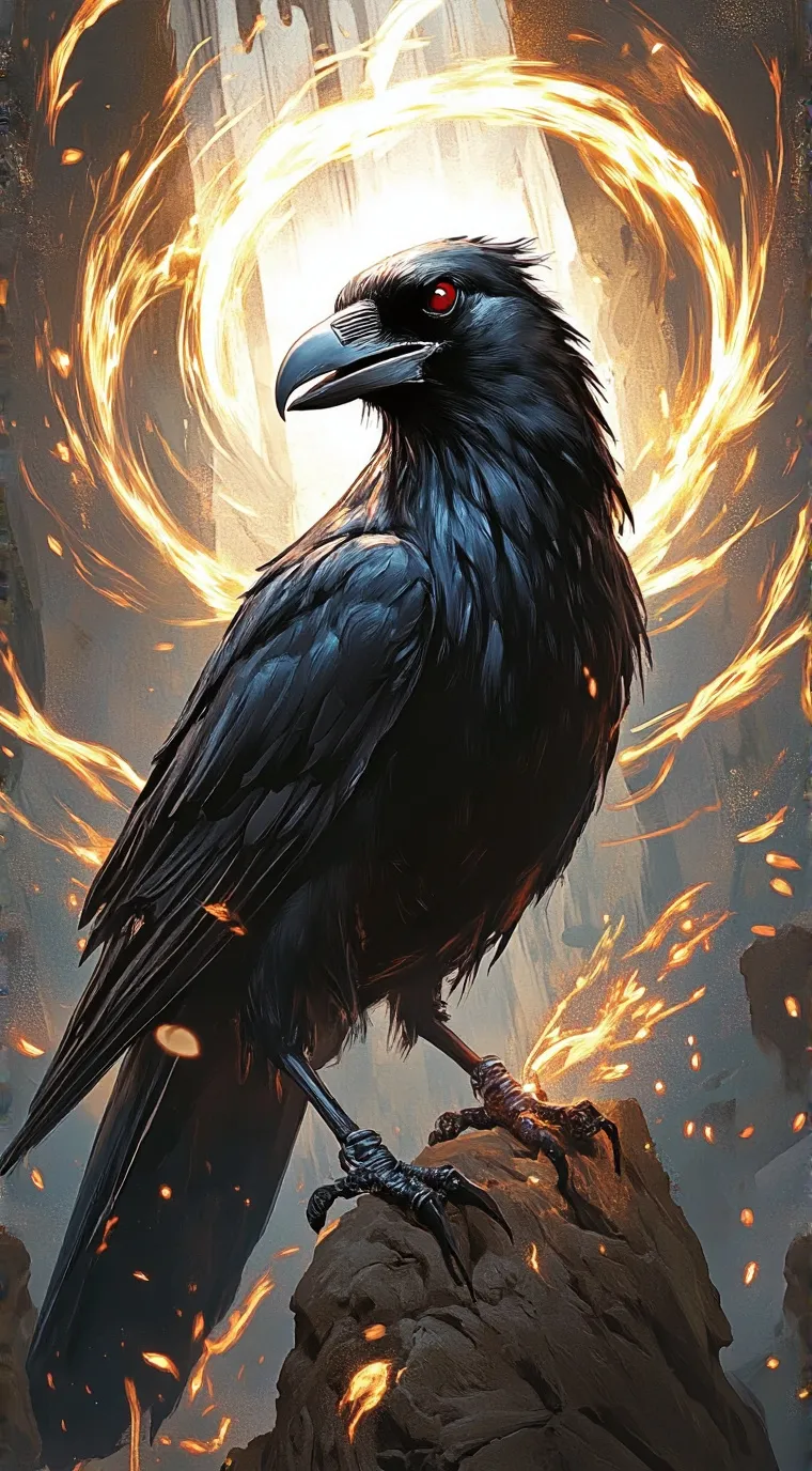 ai character: Tokoyami  background