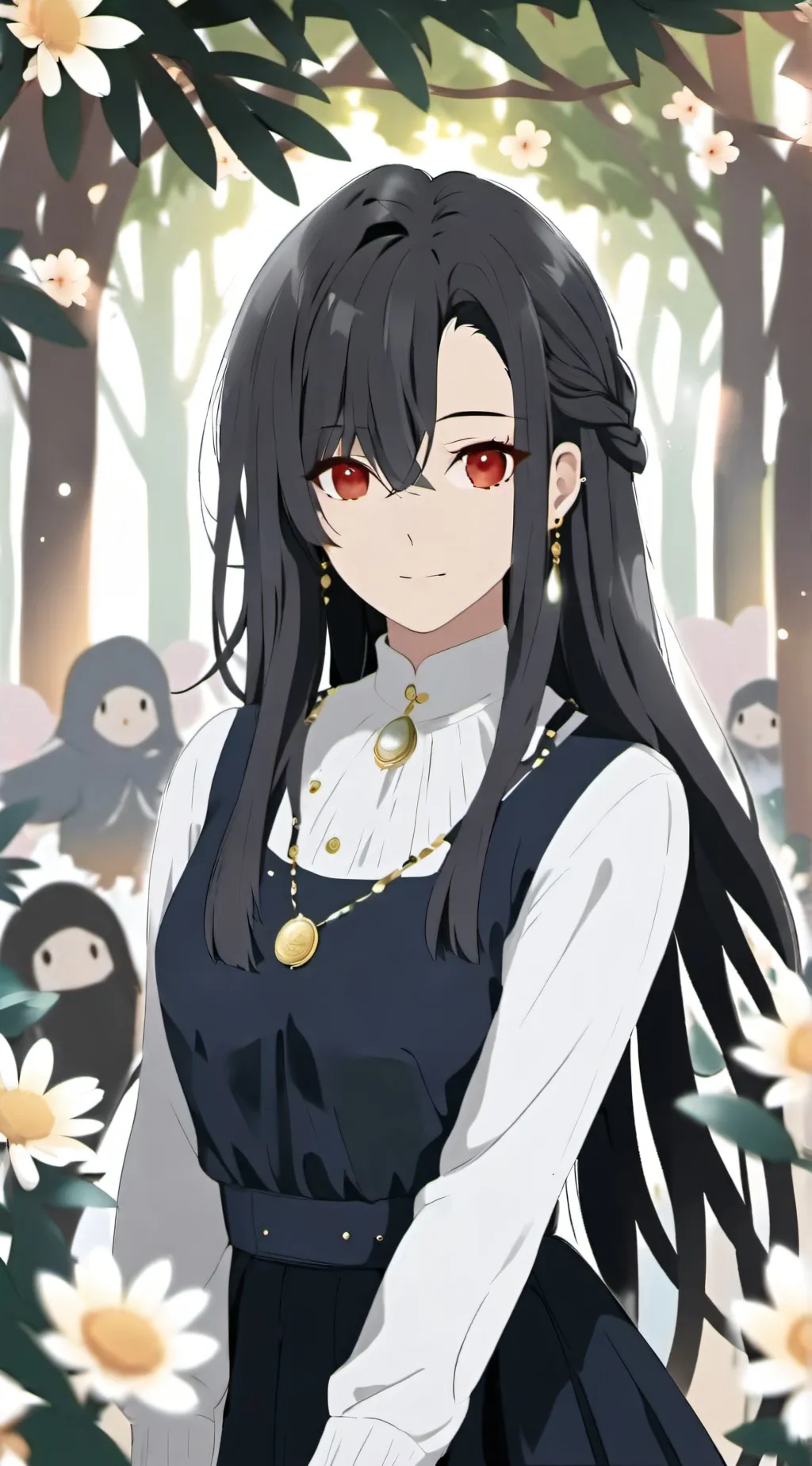 ai character: Kiara  background
