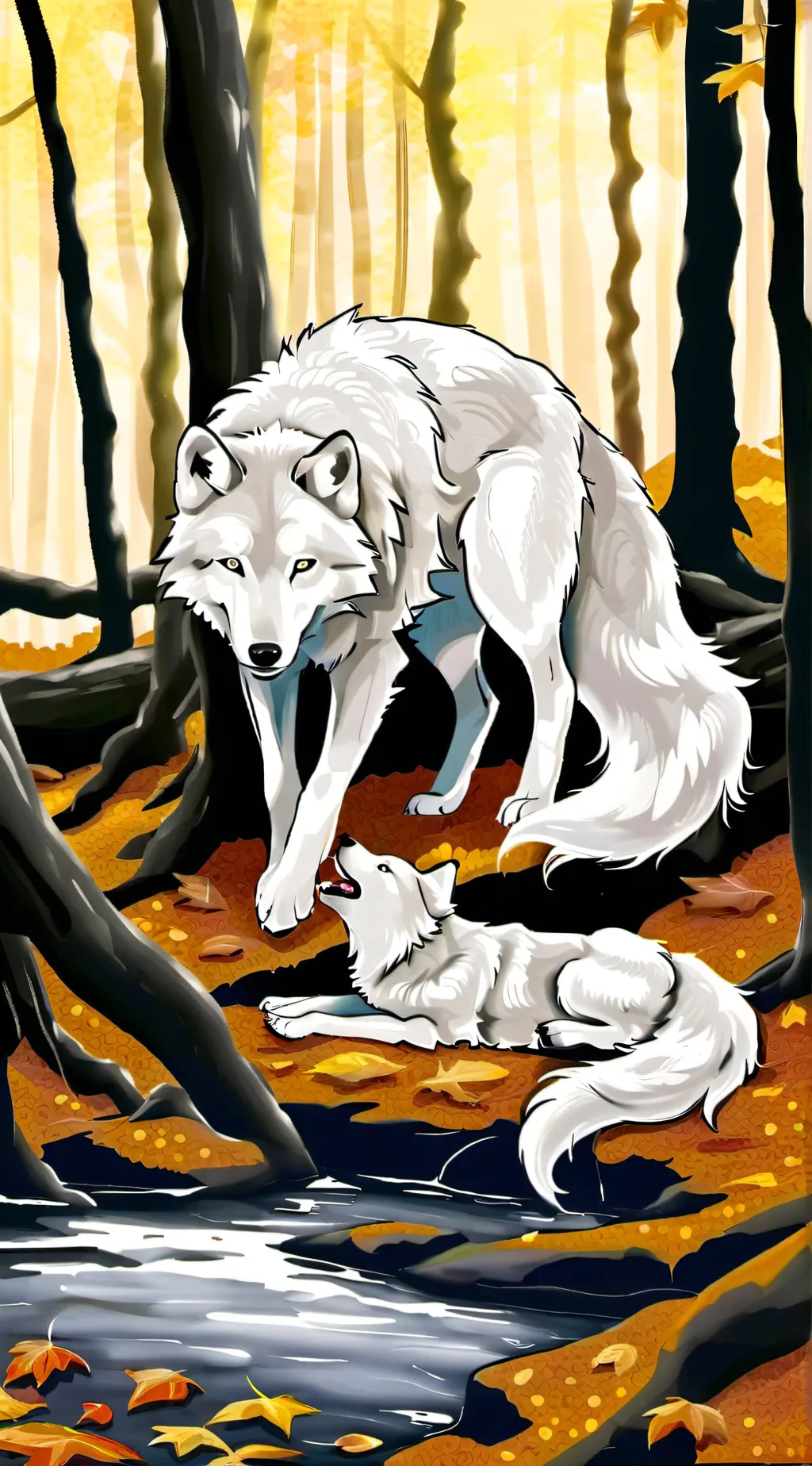 ai character: °•Rose•° background