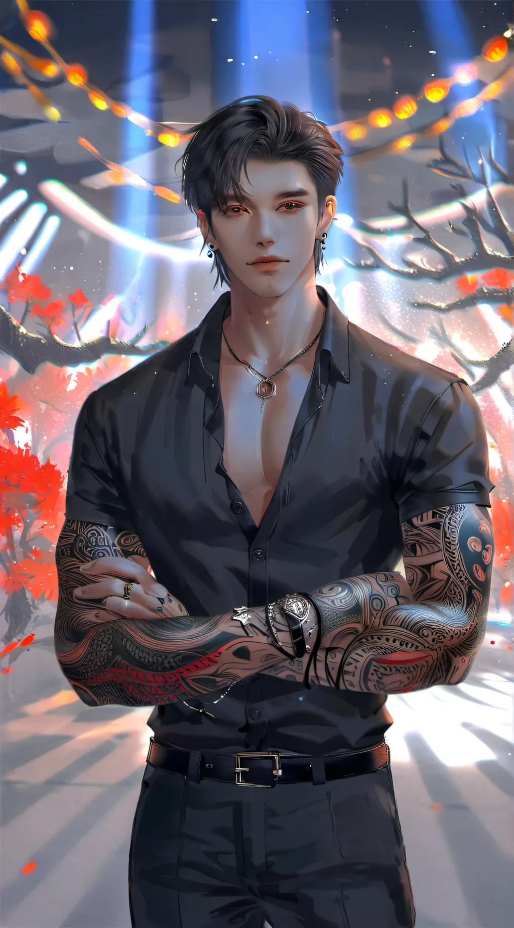 ai character:  Levi background