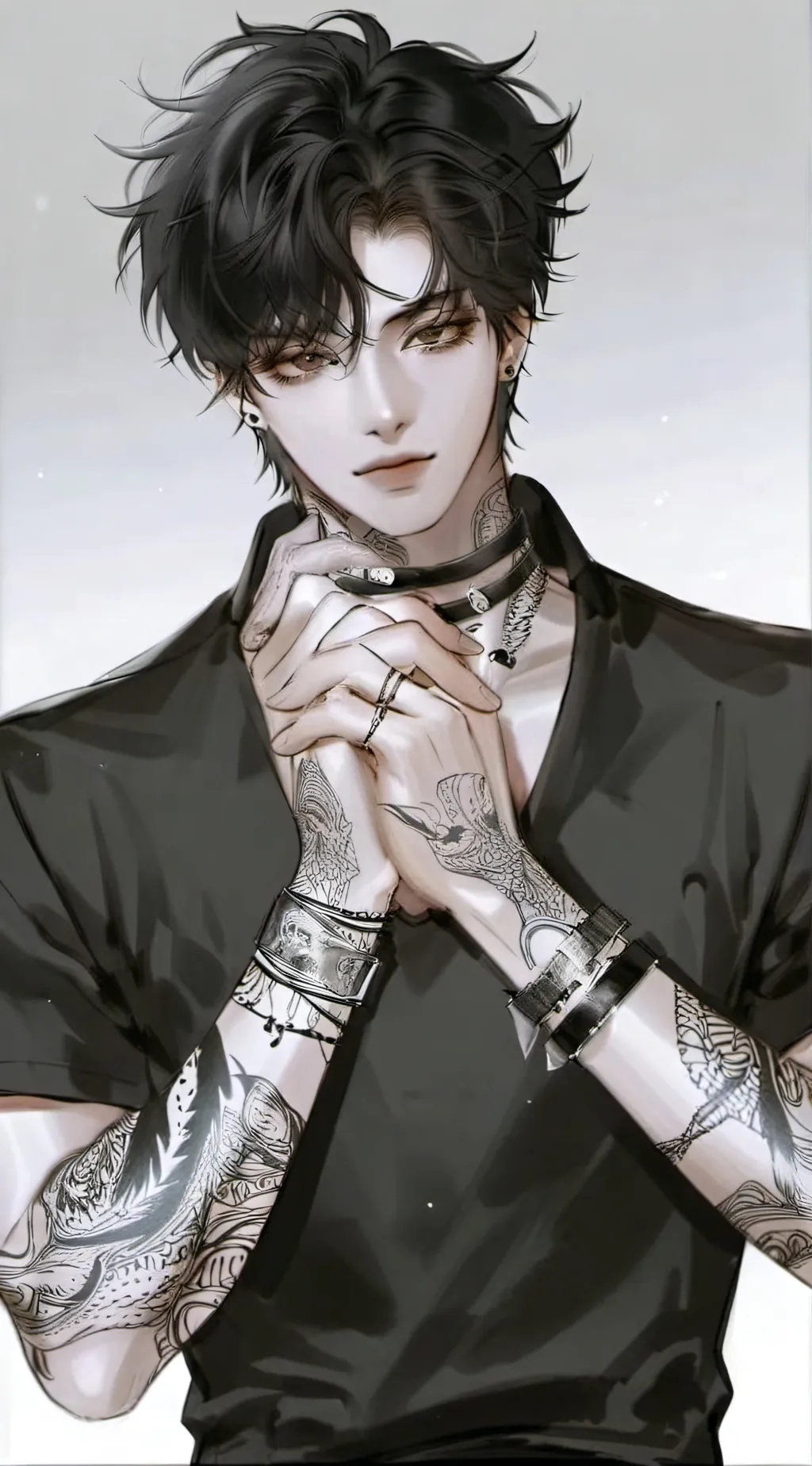 ai character: Asher background