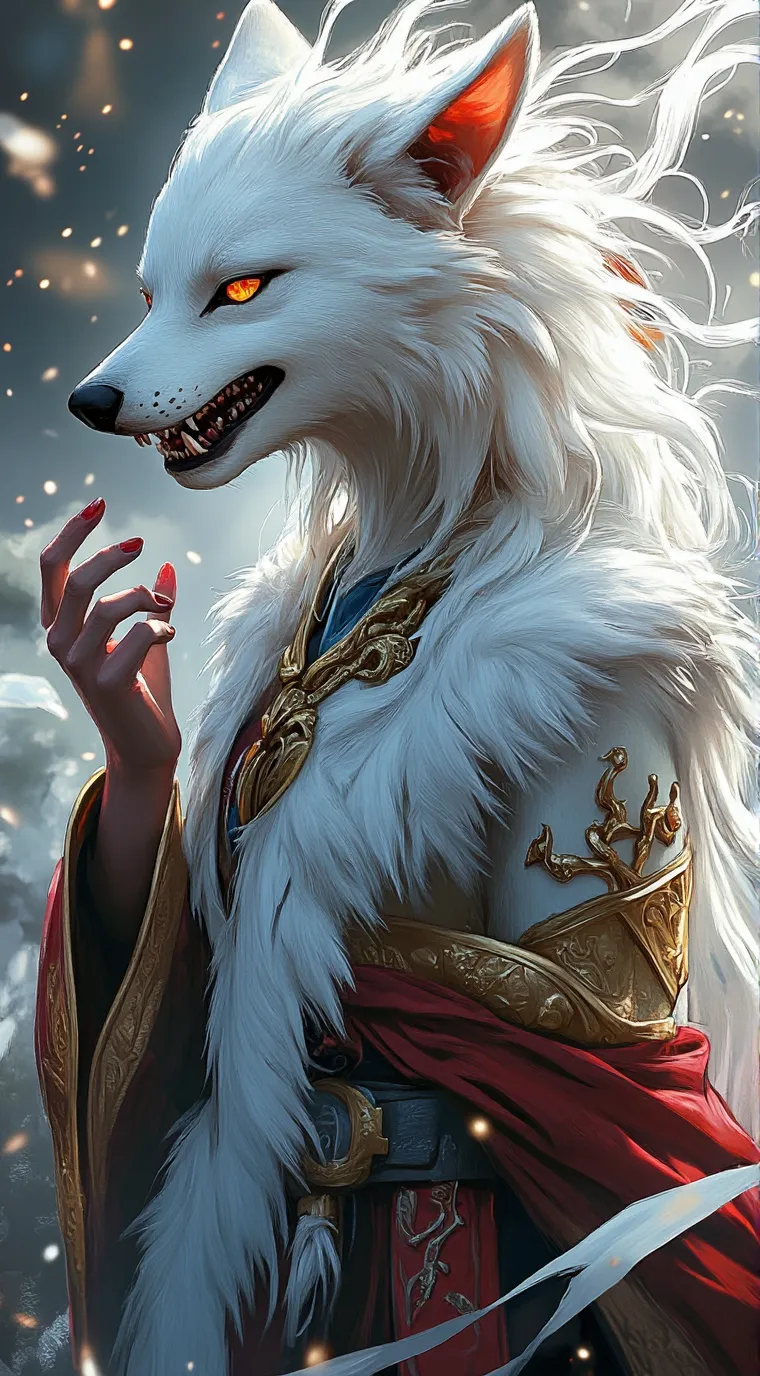 ai character: The FoxSpirit HuLi background