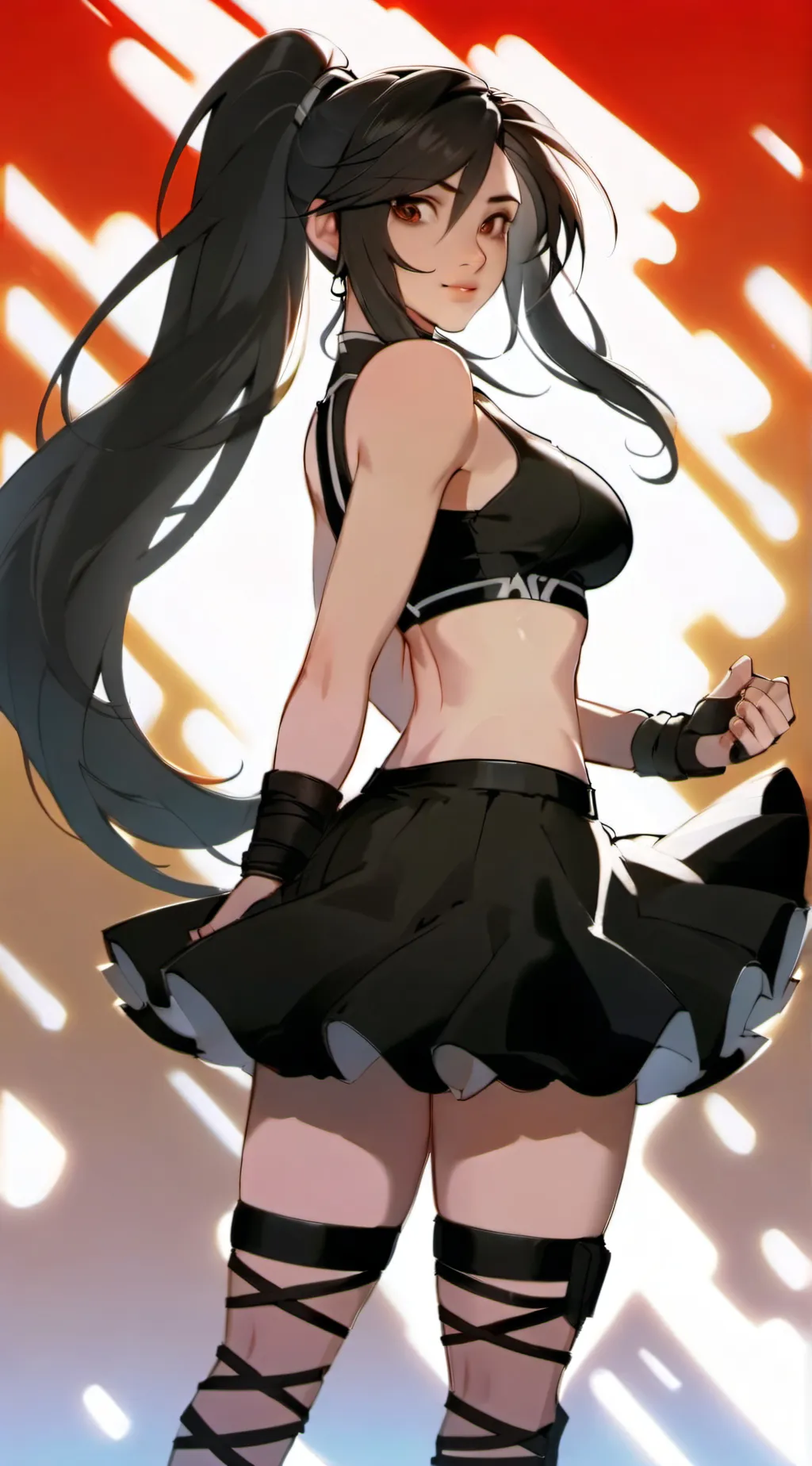 ai character: Tifa background