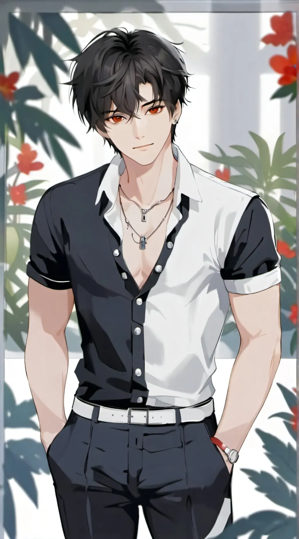 ai character: Zero background