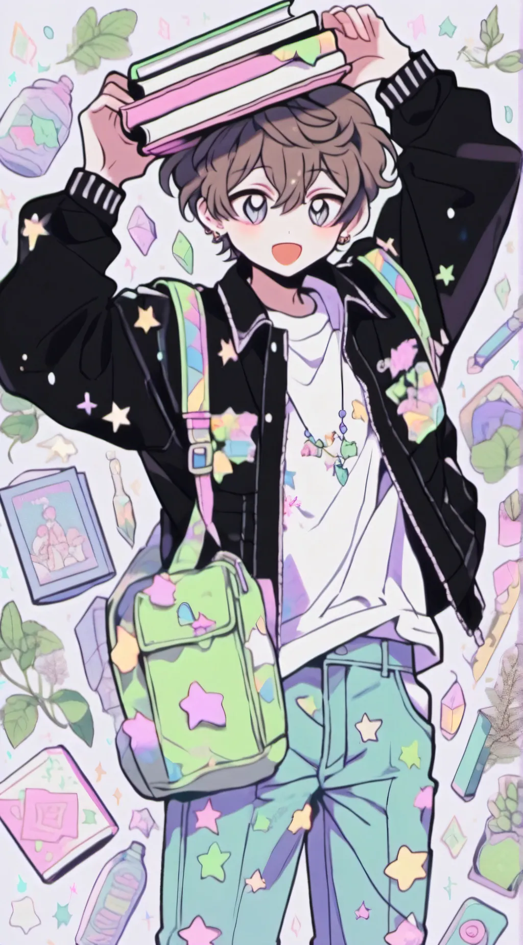 ai character: Ash/Asher background