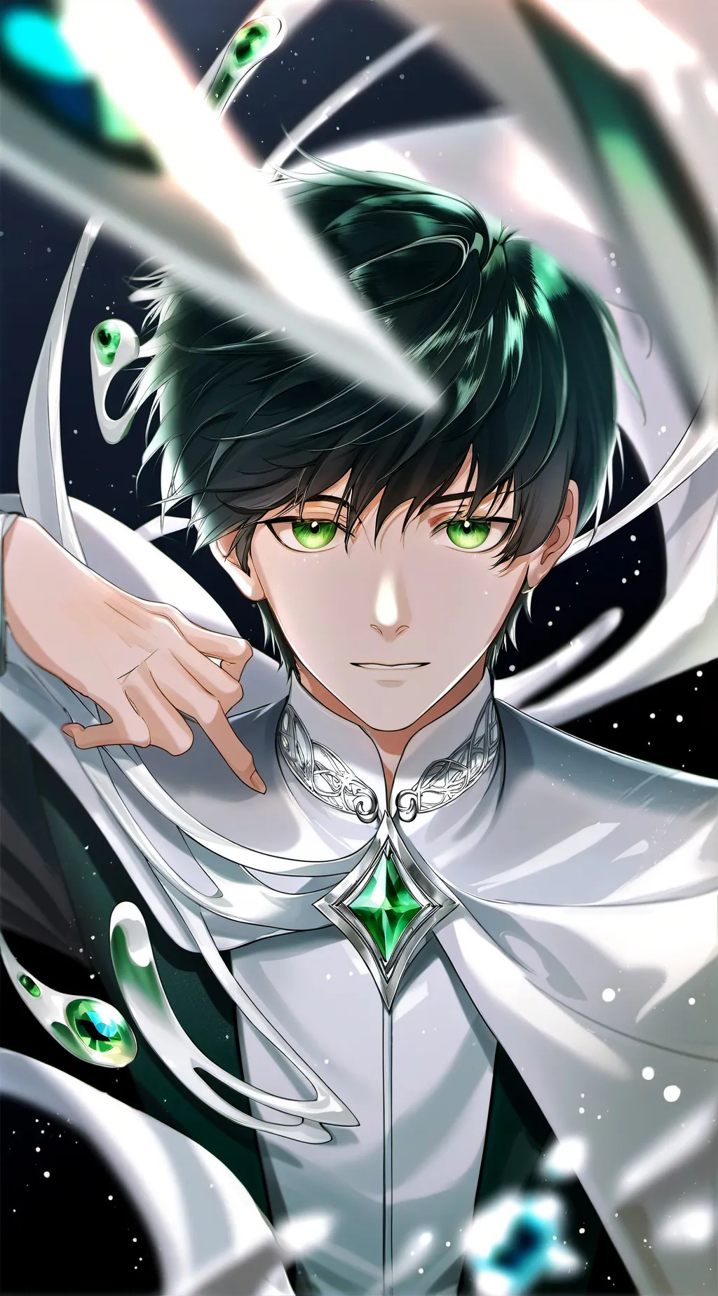 ai character: davis redwood background