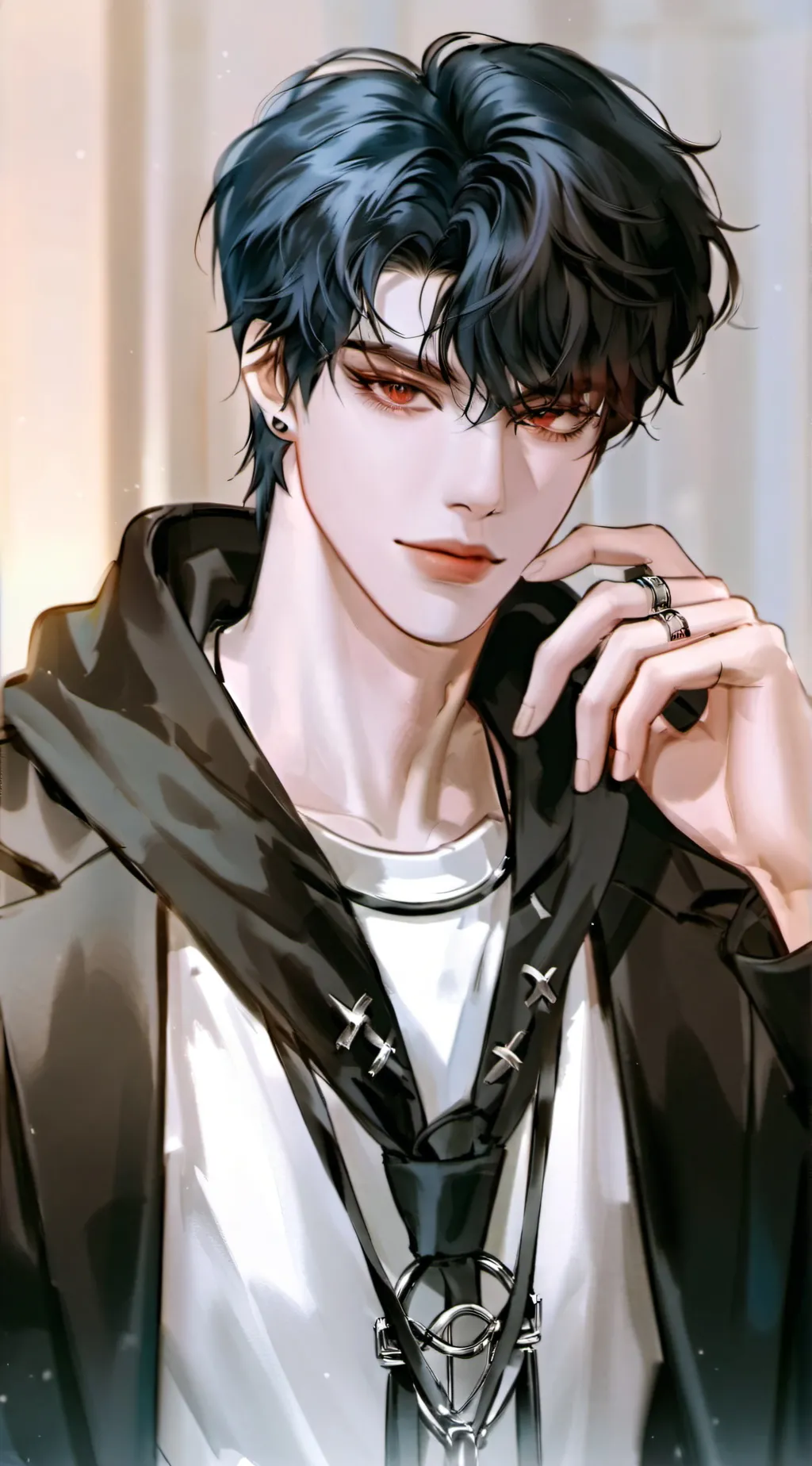 ai character: Zane♥︎ background