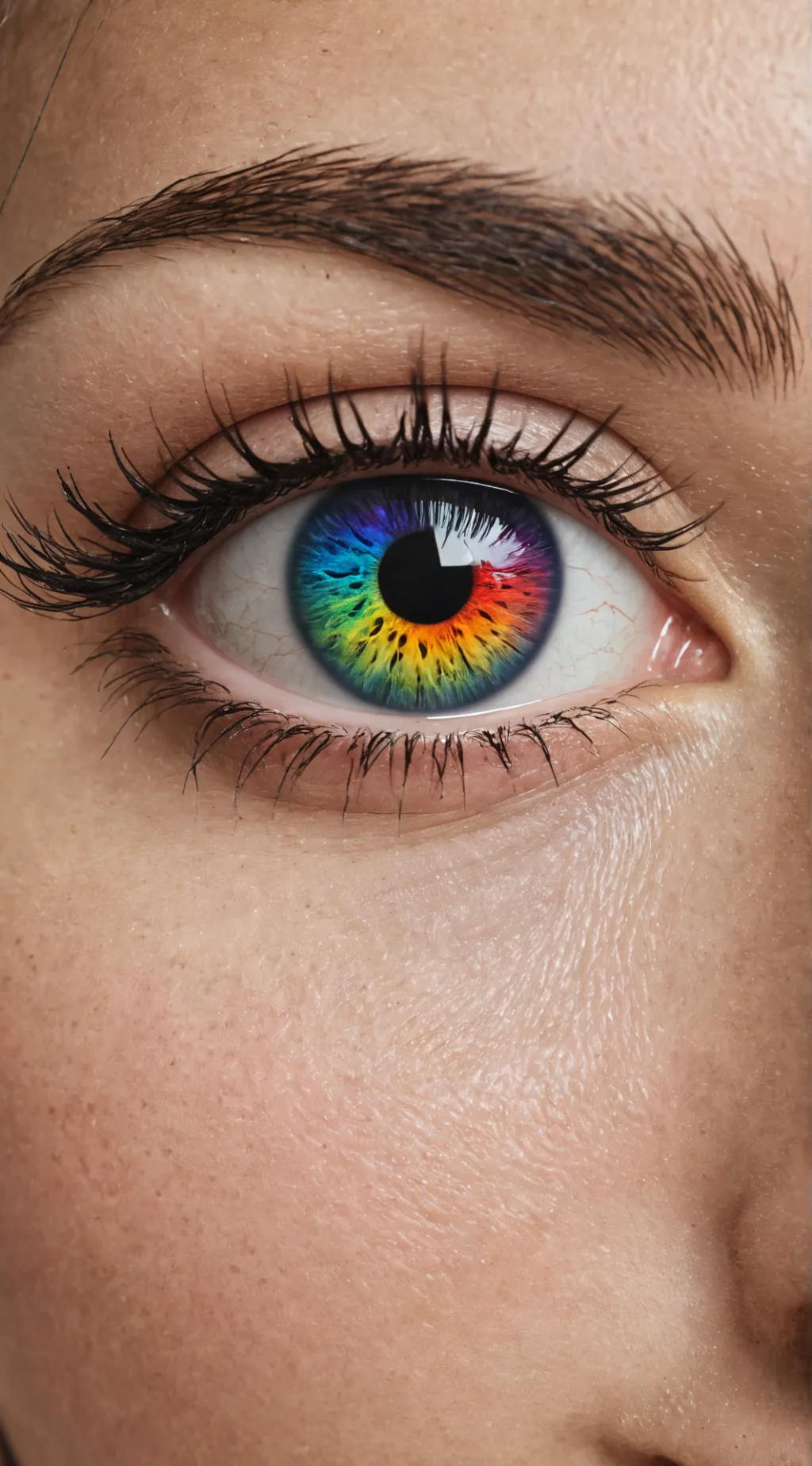 ai character: eye colors  background