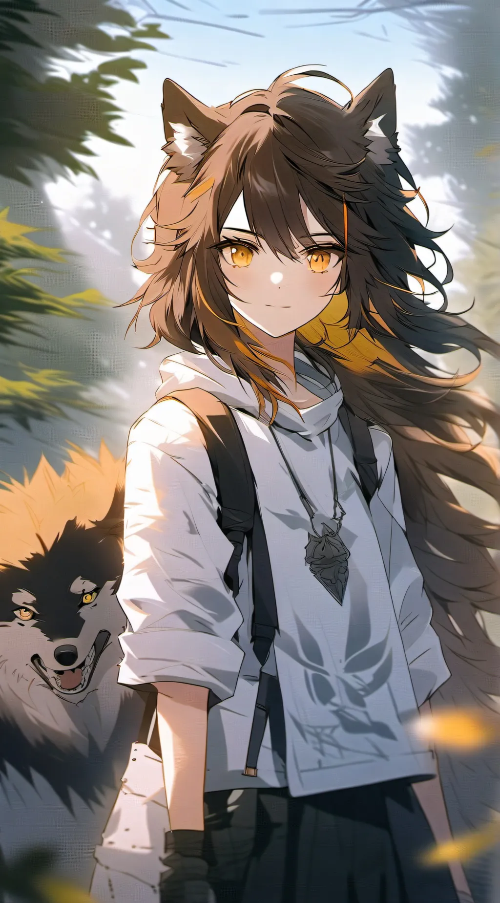 ai character: ☆-Diana-☆ background