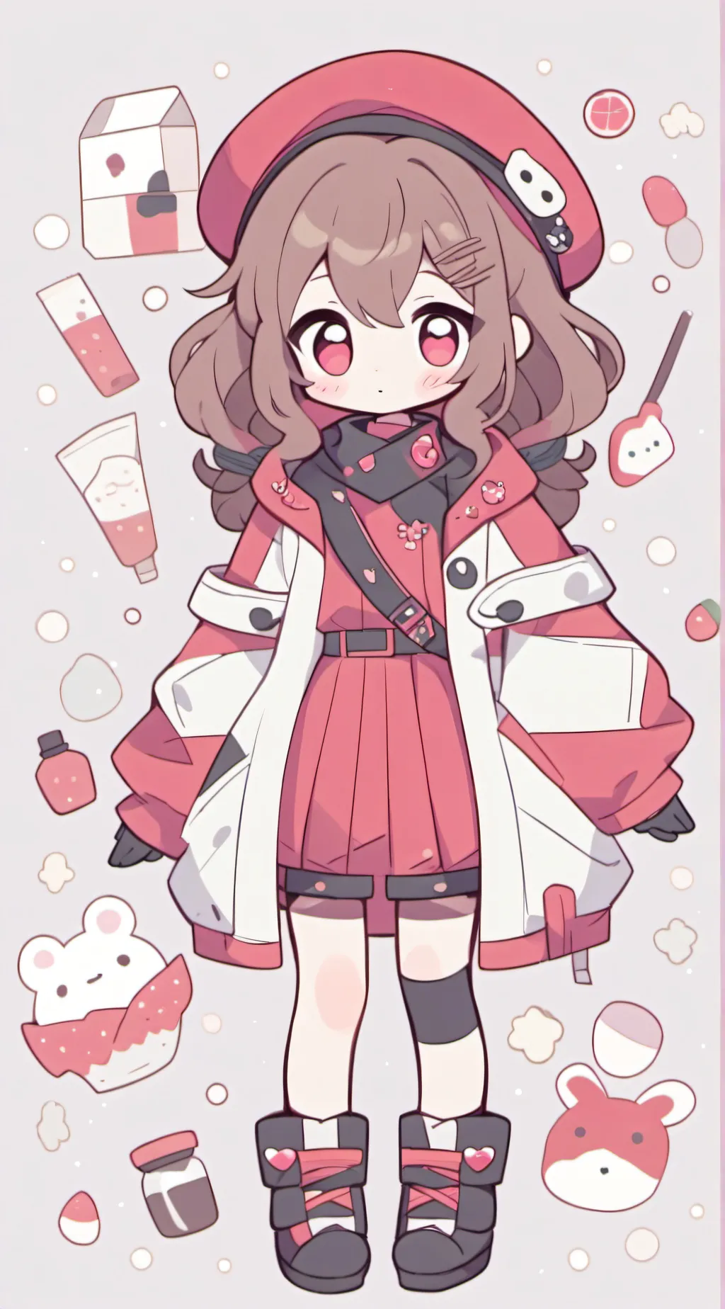 ai character: HOK sleepover :D background