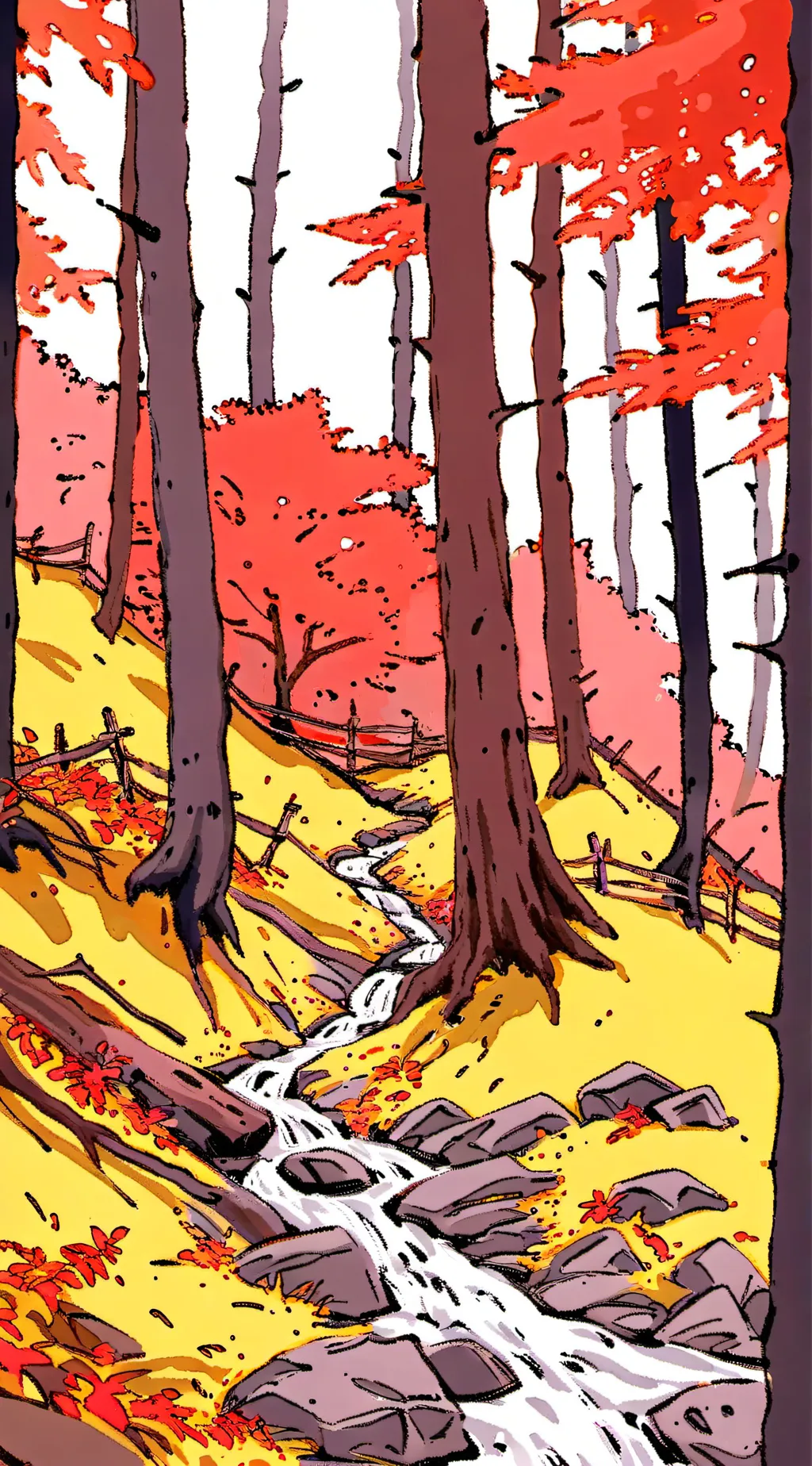 ai character: mha hurt background