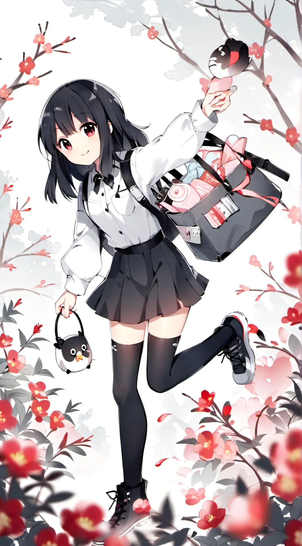 ai character: natsumi background